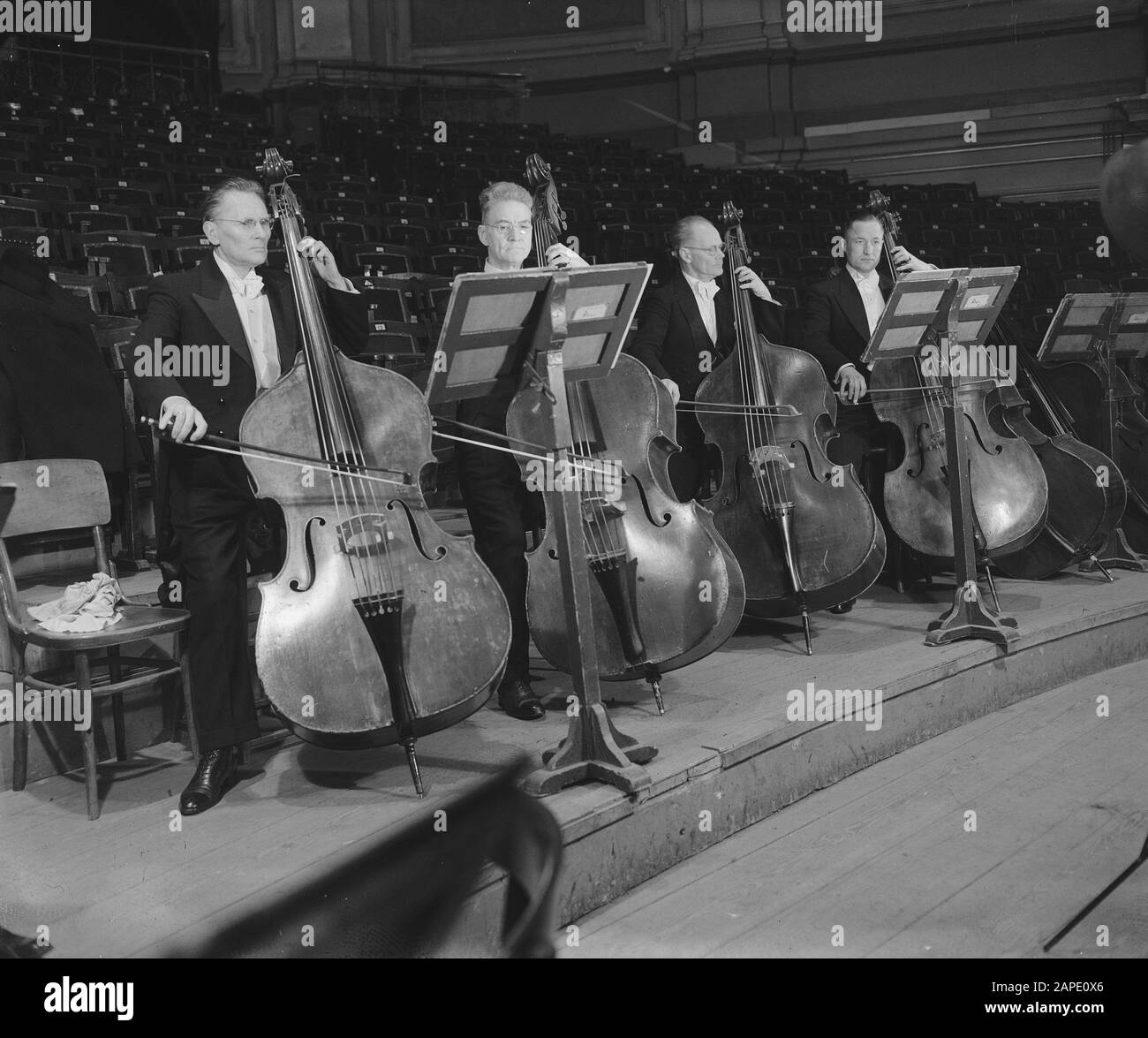 Orchestra Di Concertgebouw Data: 6 Febbraio 1946 Nome Dell'Istituto: Orchestra Di Concertgebouw Foto Stock