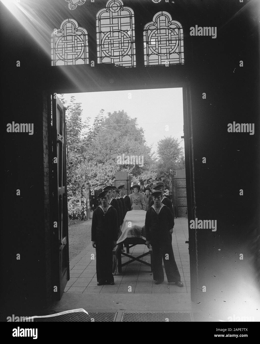 Funerale Stoker Terza Classe Data: 11 Agosto 1947 Parole Chiave: Funerale Foto Stock