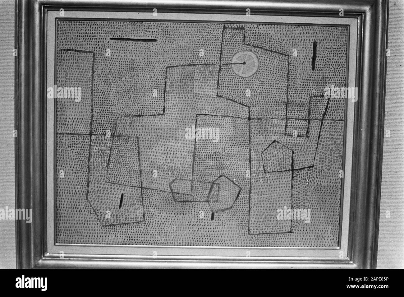 Mostra Bauhaus in Stedelijk Museo pittura Data: 28 novembre 1968 Parole Chiave: Dipinti Foto Stock