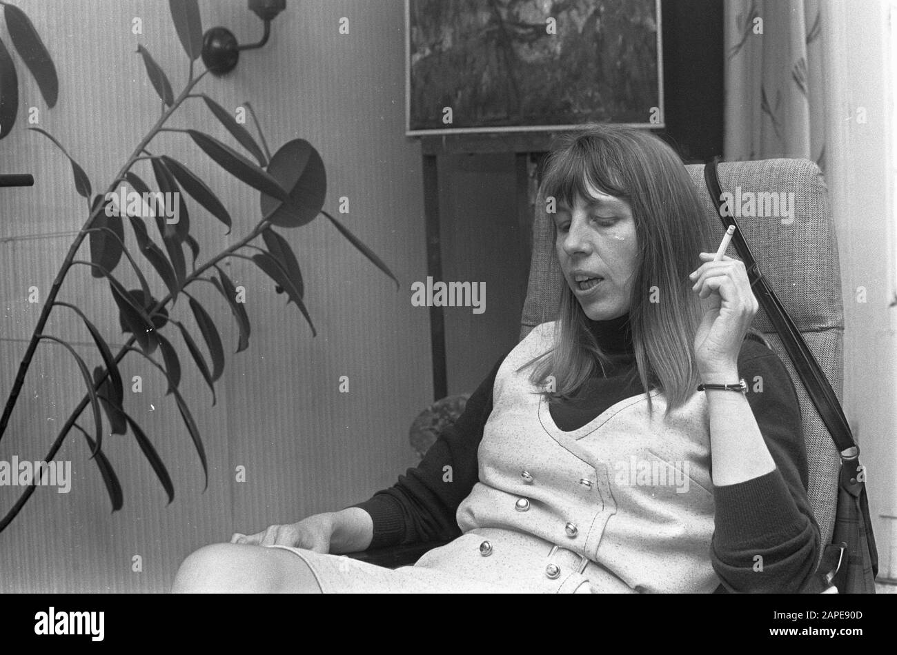 Beb Voges, casalinga Data: 11 aprile 1969 Parole Chiave: Ritratti, donne Nome Persona: Voges, Beb Foto Stock