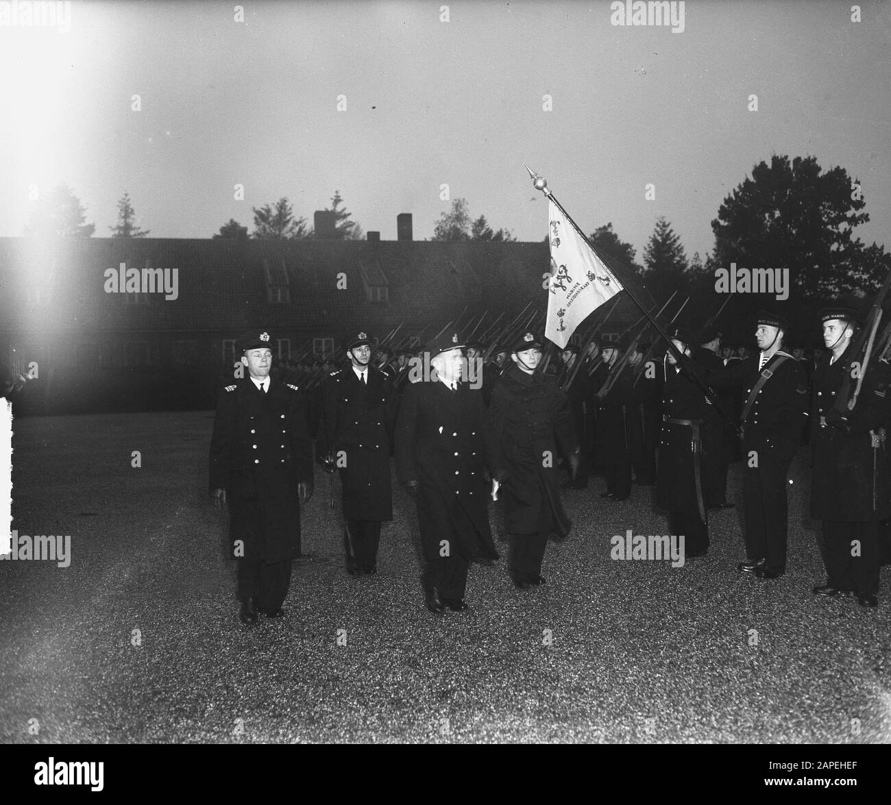 Beediging al MOC Hilversum Marvo. Data Di Ispezione: 2 Novembre 1948 Luogo: Hilversum Parole Chiave: Beediging, Inspection Institution Name: Marvo Foto Stock