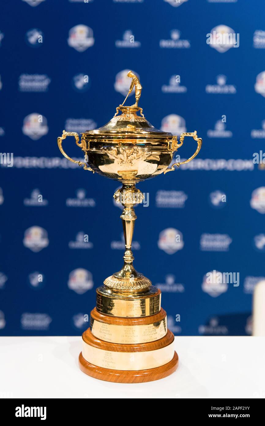 Trofeo Ryder Cup Foto Stock