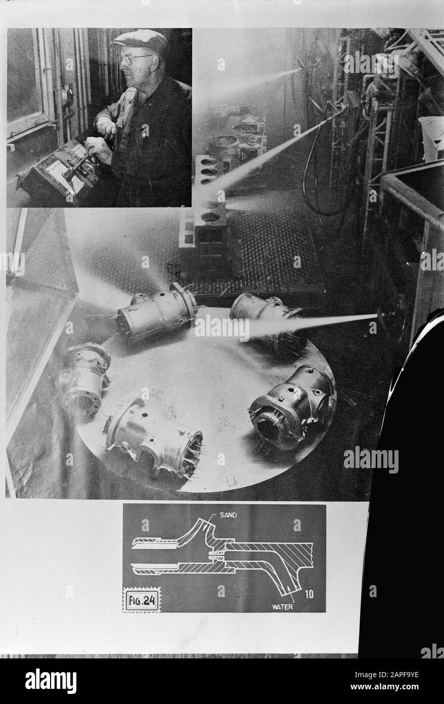 Collezione Foto Ispettorato del lavoro, numero di fotoni 256-0801 Foto Stock