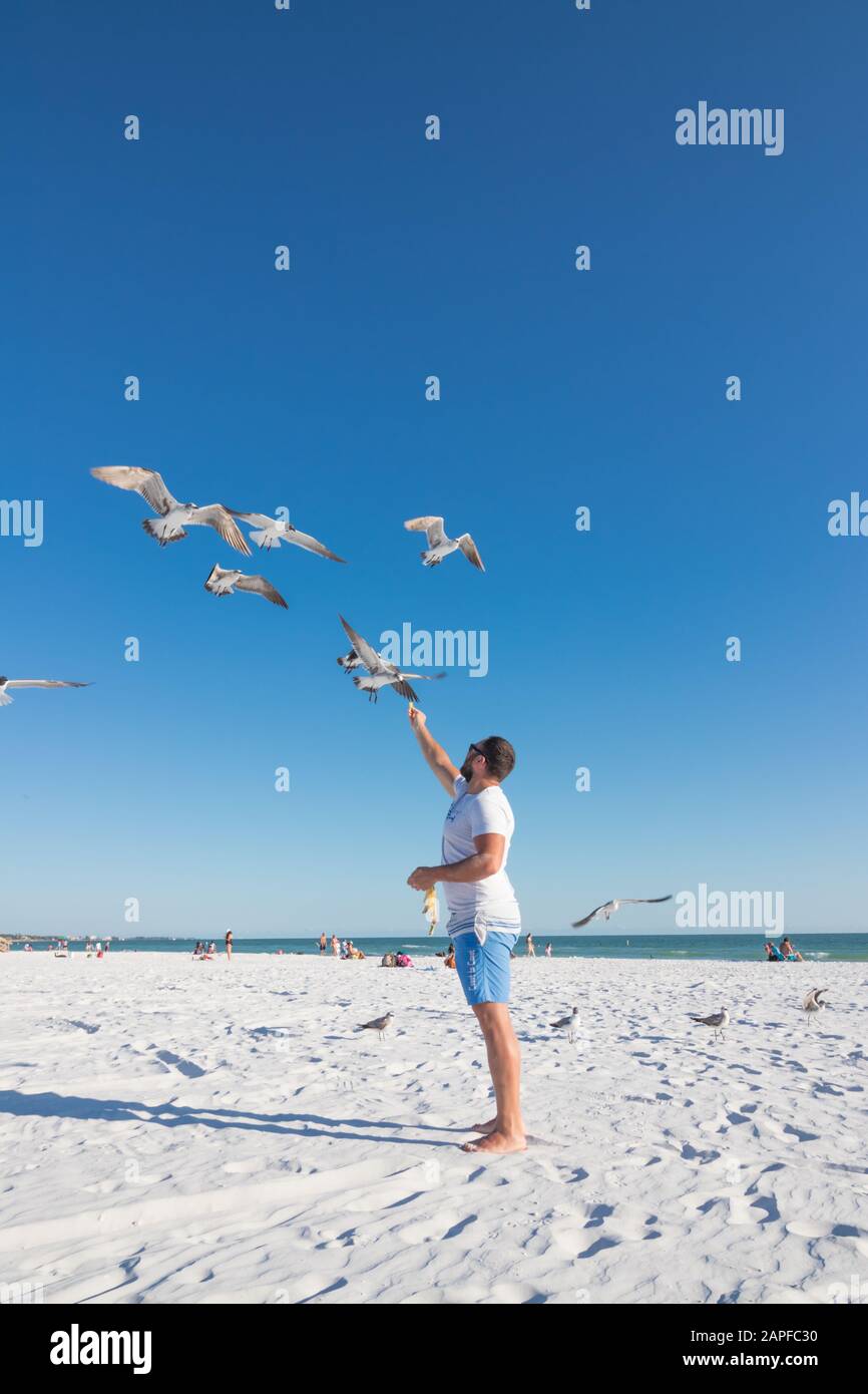 Spiaggia della Florida Foto Stock