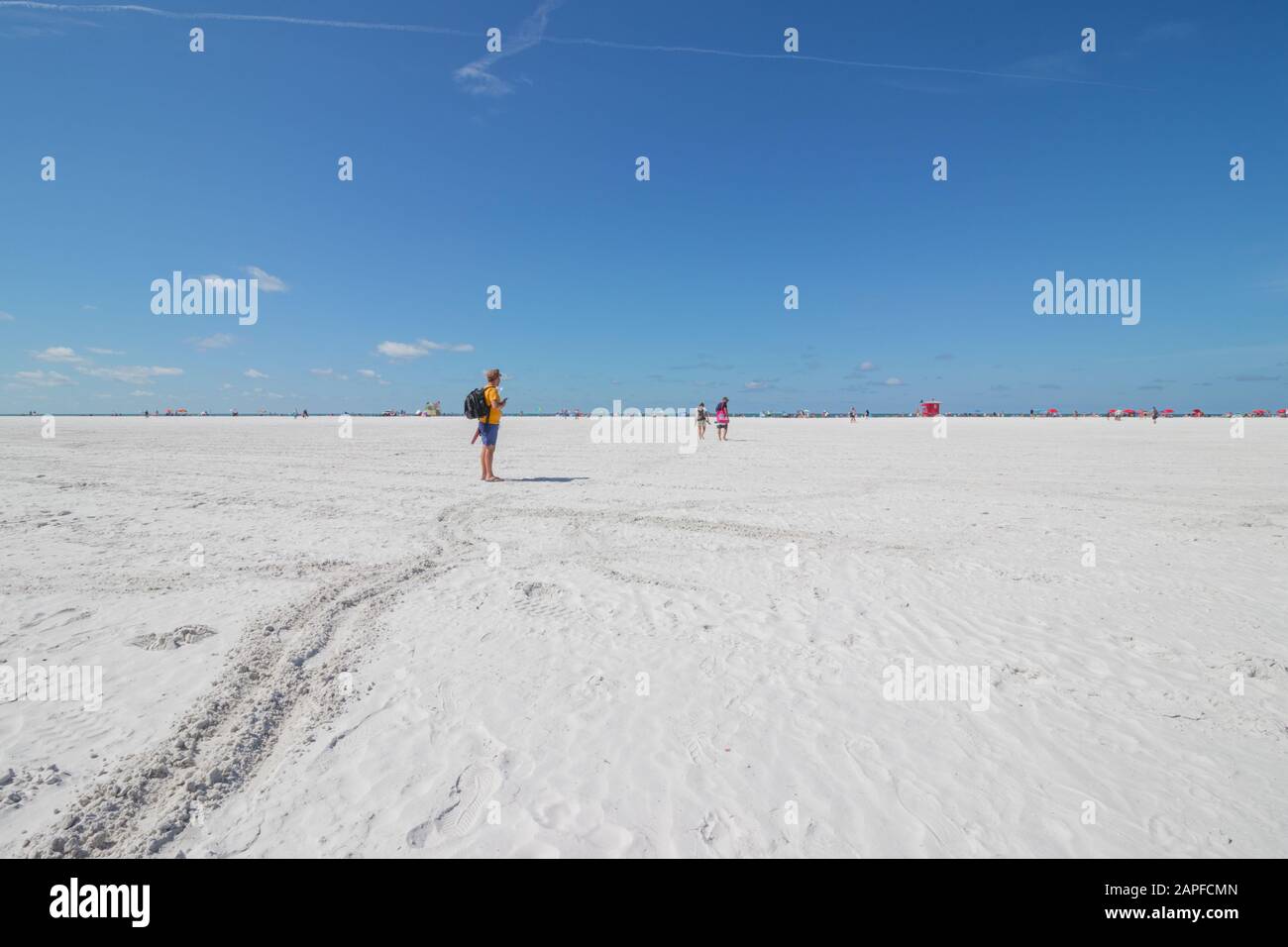 Spiaggia della Florida Foto Stock