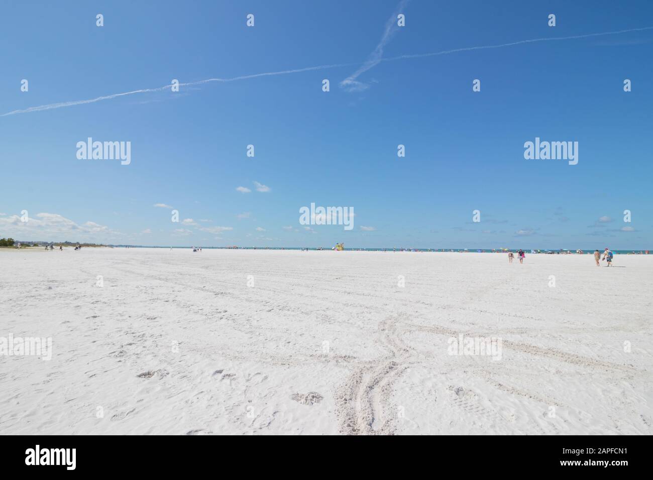 Spiaggia della Florida Foto Stock