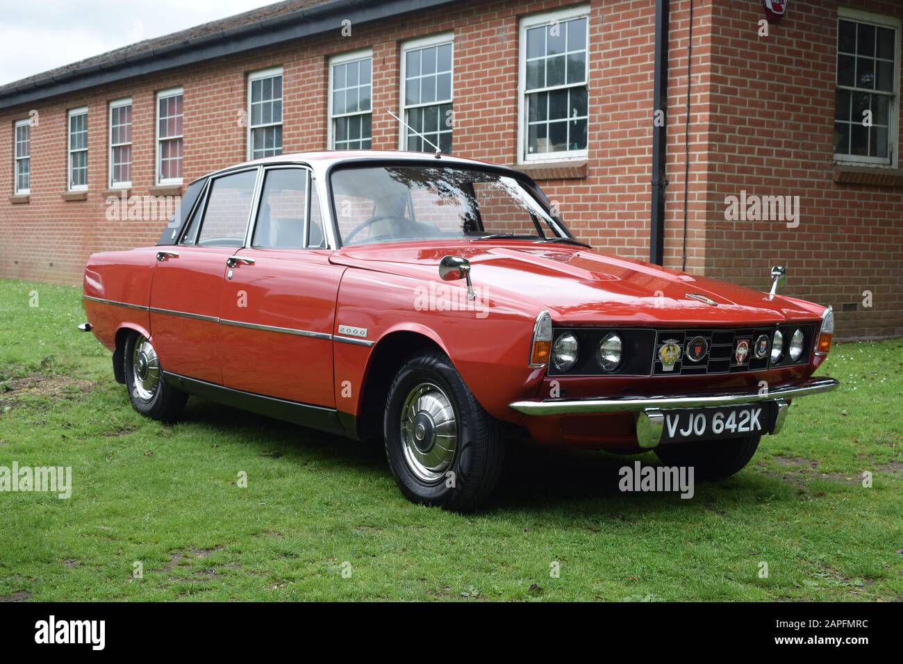 Classic Rover P6 2000 in rosso Foto Stock