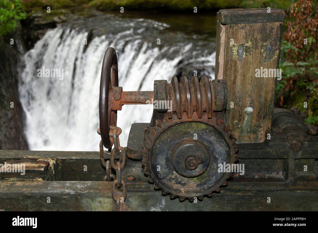 Forno Dyfi, Machynllleth, Galles Foto Stock