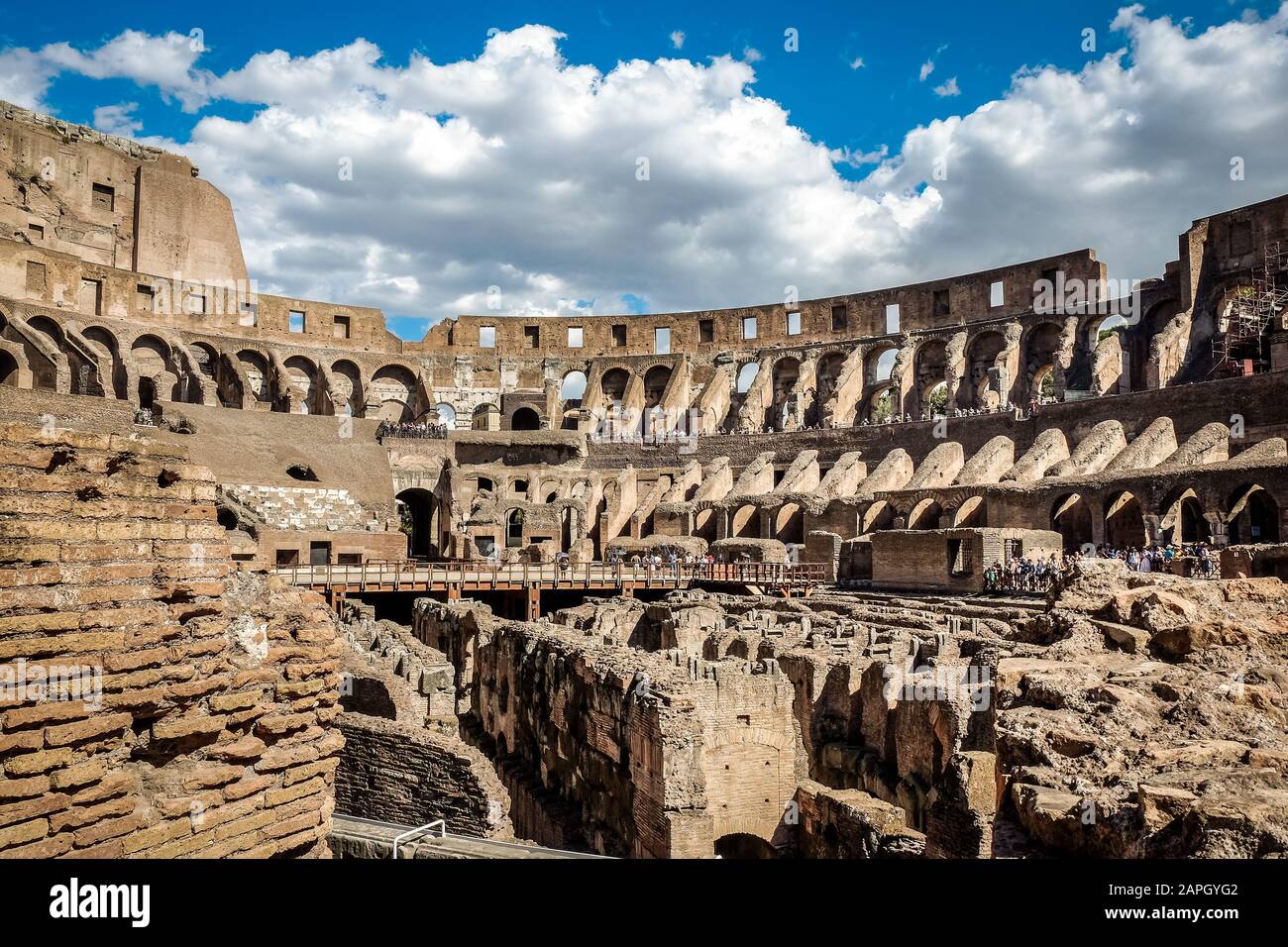 Roma Colosseo Foto Stock