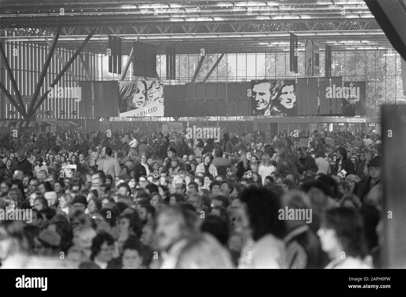 Manifestazione CPN in RAI, rassegna presidium Data: 20 ottobre 1973 Nome istituzione: Rai Foto Stock