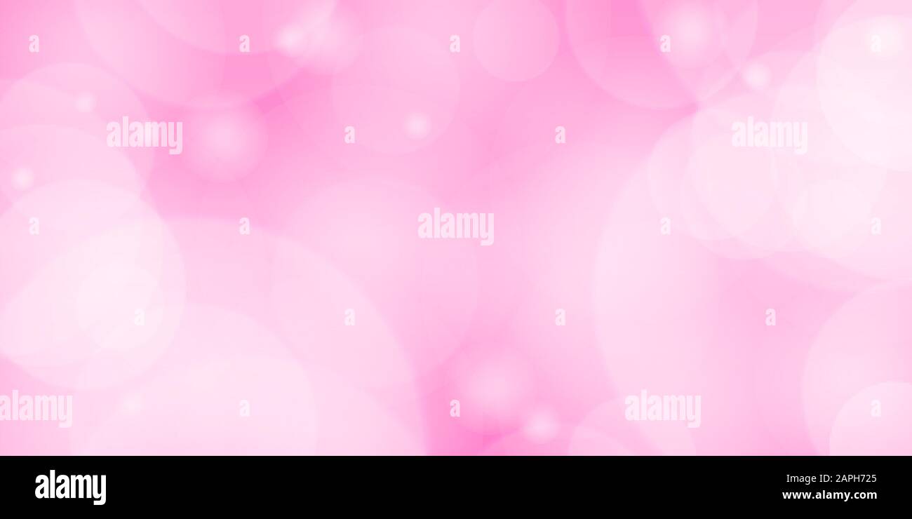 Astratto sfondo rosa con bokeh. Illustrazione del vettore Illustrazione Vettoriale
