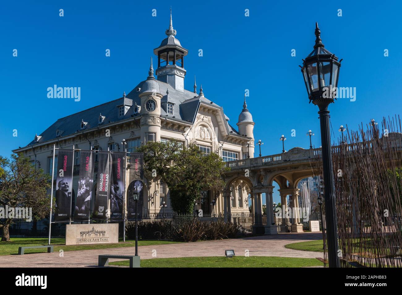 Museo De Arte, Tigre, Mat, Museo D'Arte, Tigre, Grande Buenos Aires, Delta La Plata, Buenos Aires, Argentina, America Latina Foto Stock