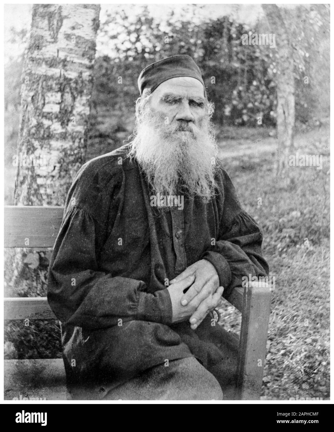 Leo Tolstoy, (1828-1910), ritratto di FW Taylor, 1897 Foto Stock