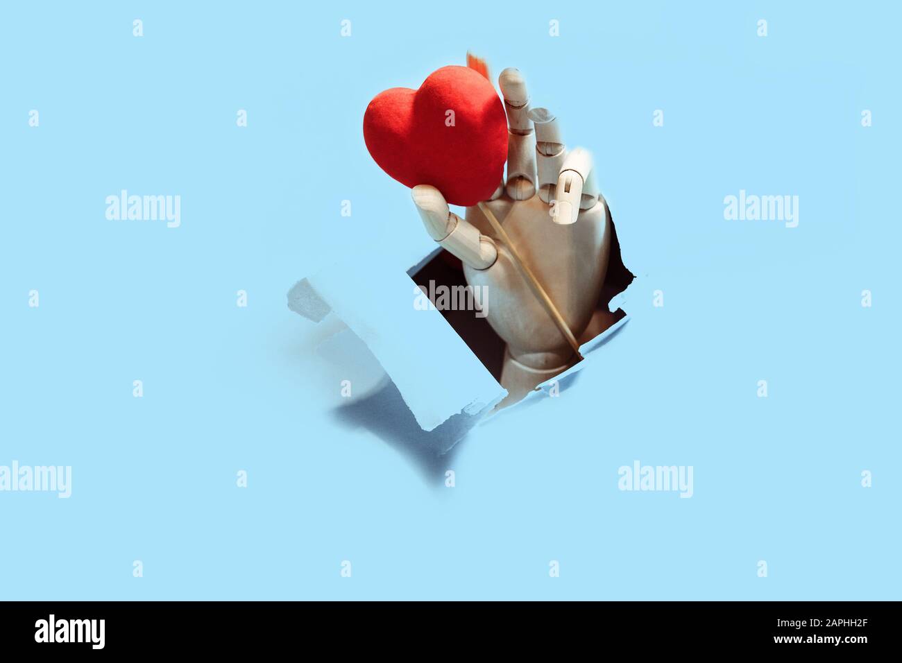 San Valentino festa celebrazione amore concetto Foto Stock