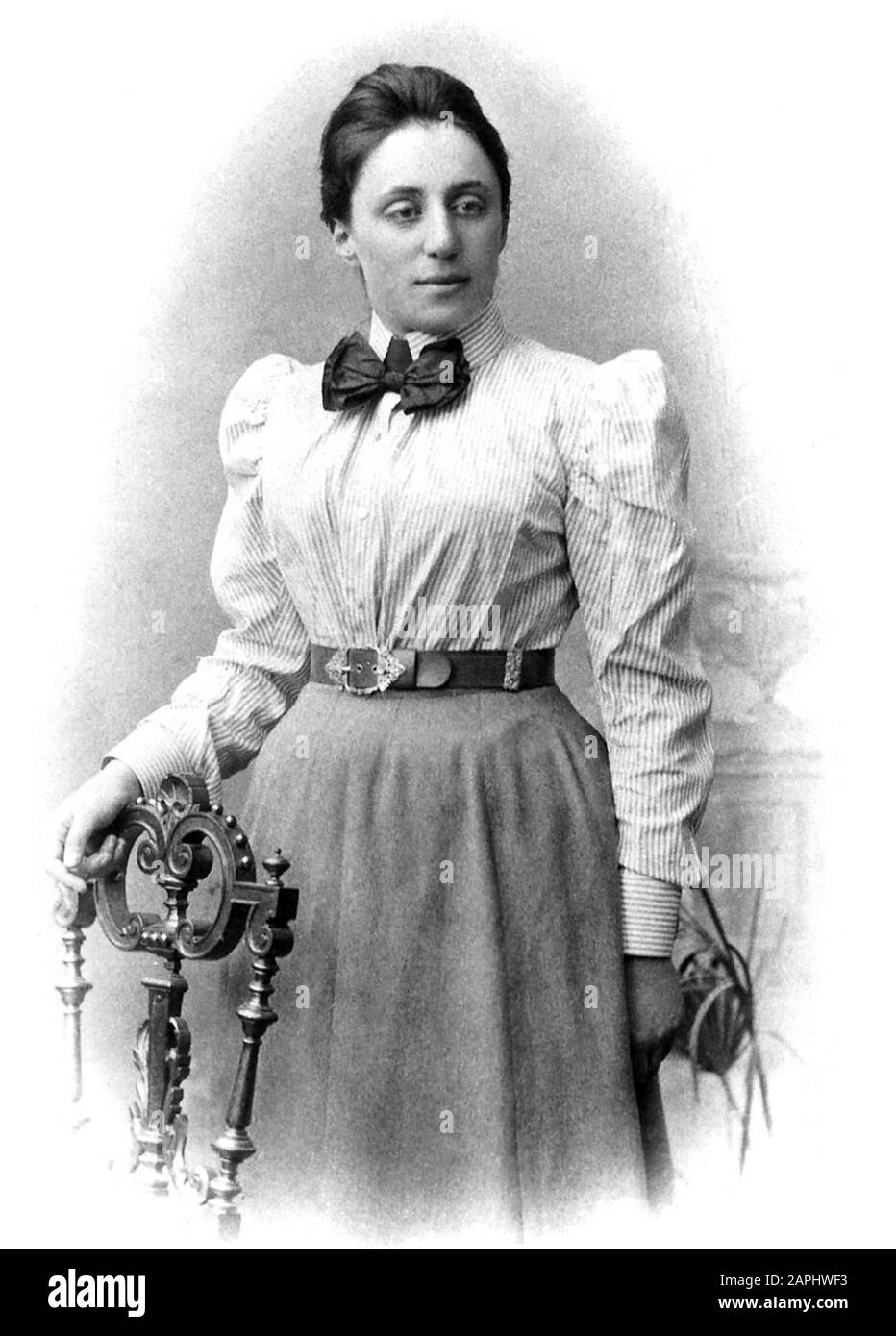 Emmy NOETHER (1882-1935) matematico tedesco, circa 1905 Foto Stock