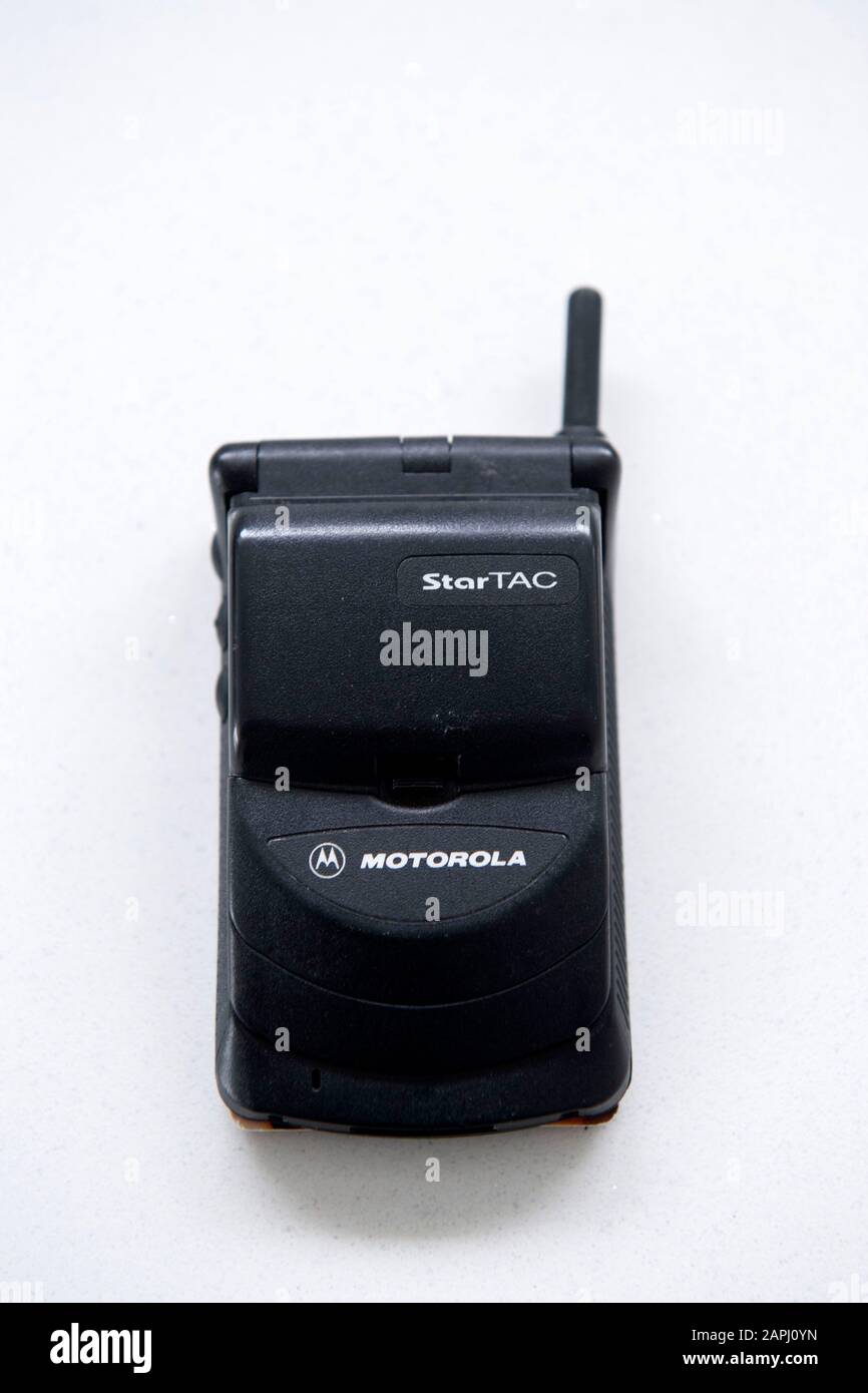 Telefono cellulare Motorola StarTAC flip. Foto Stock