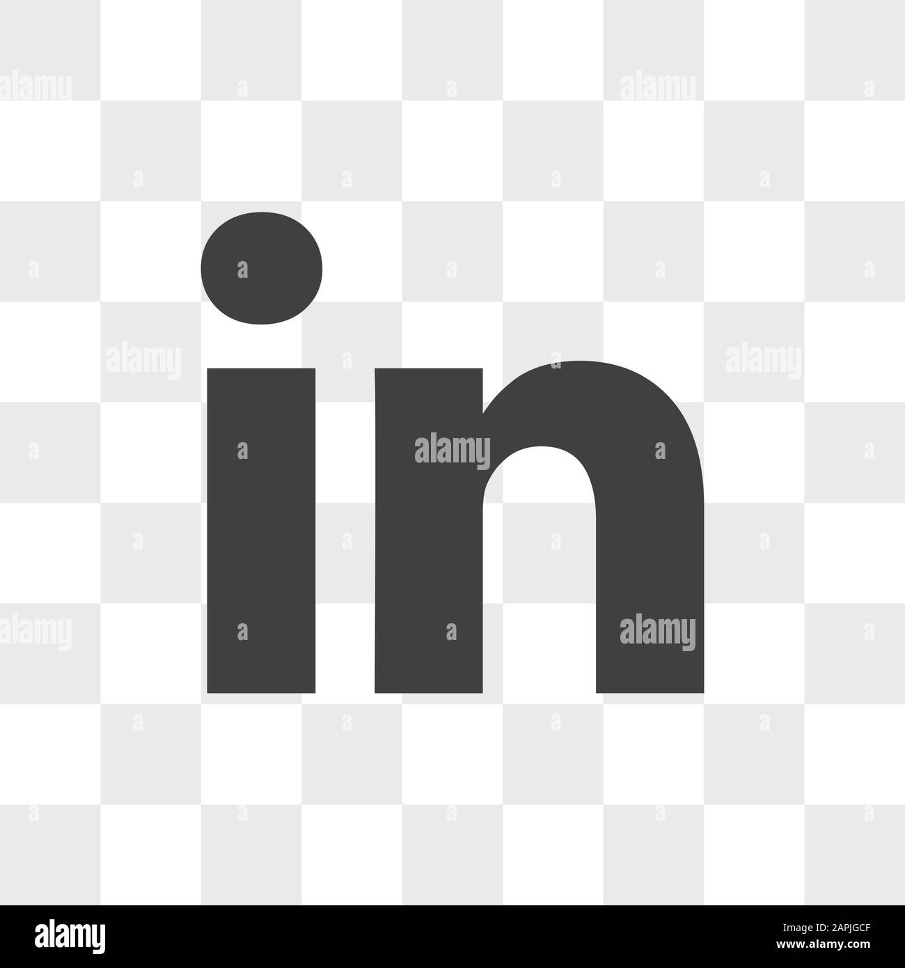 Icona vettore in segno in stile moderno design per sito web e app mobile Illustrazione Vettoriale