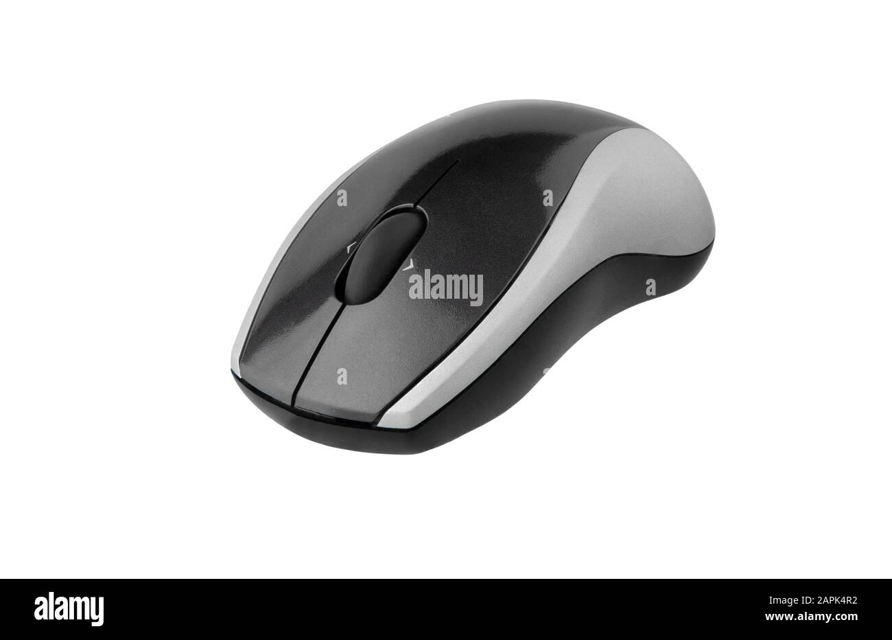 Il computer wireless mouse isolati su sfondo bianco Foto Stock