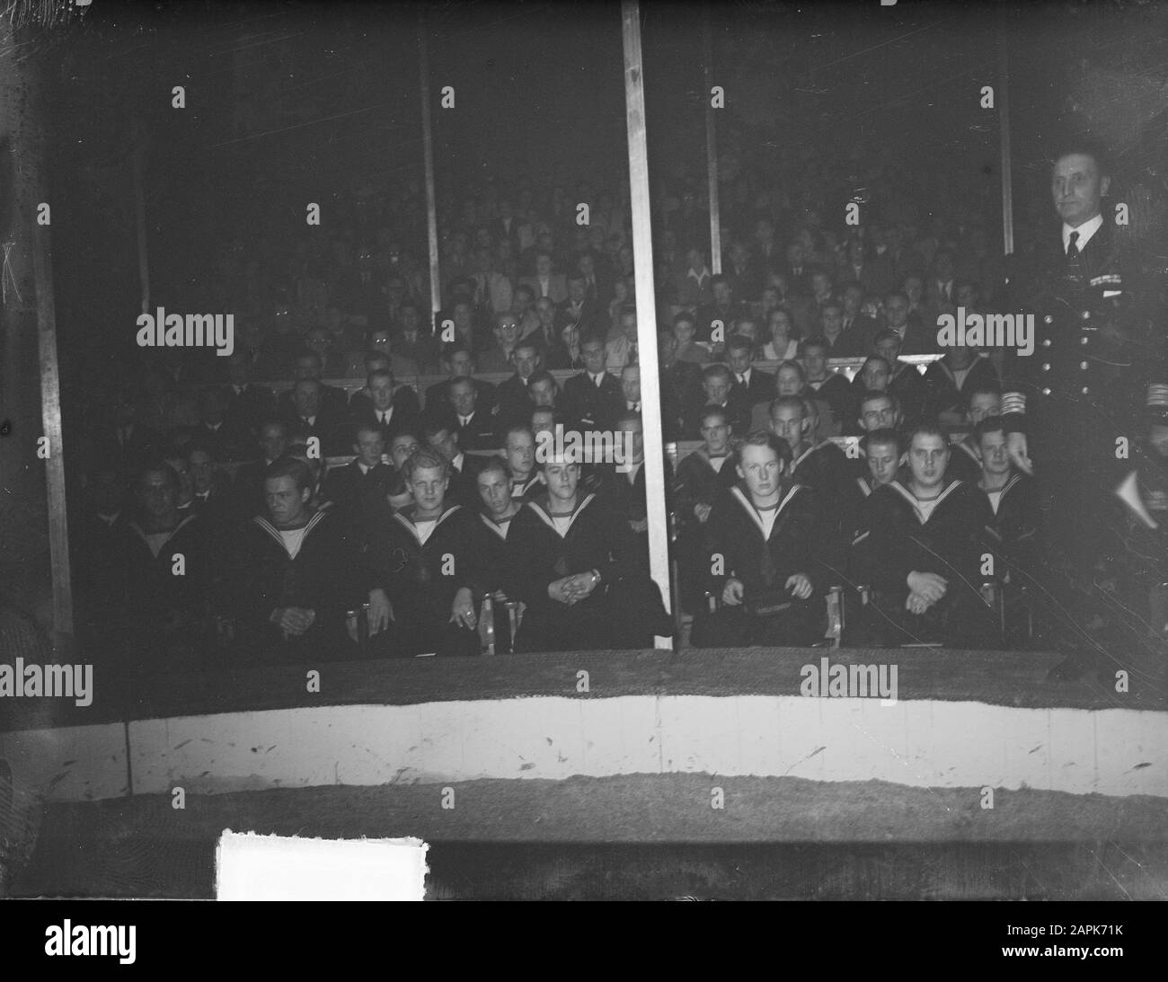 Danese Marina Al Circus Mikkenie Data: 2 Ottobre 1948 Parole Chiave: Marine Foto Stock