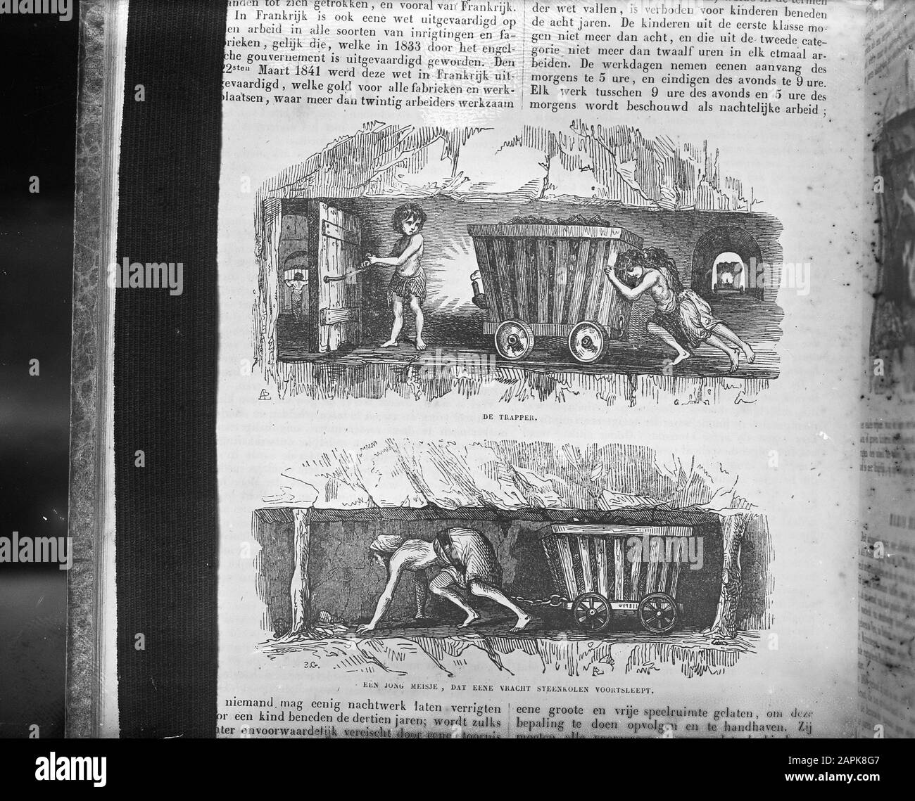 9x12 lavoro minorile nelle miniere Data: Parole Chiave dense: Bietole, MINIERE Foto Stock