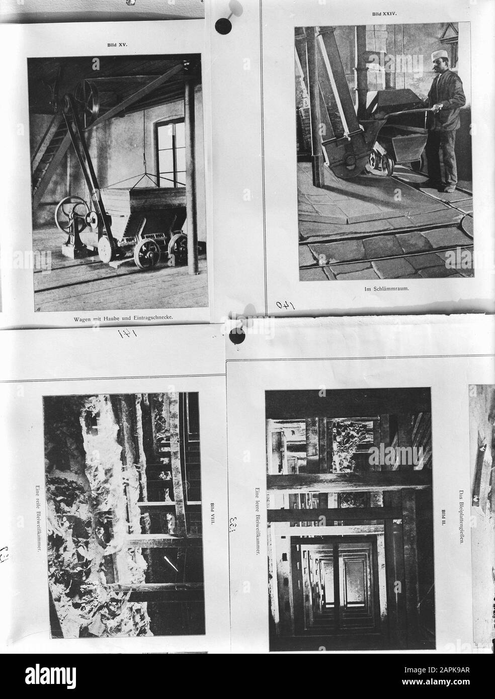 13x18 (4 foto) Leadwitfabriek Data: Parole Chiave dense: Fabbriche Foto Stock