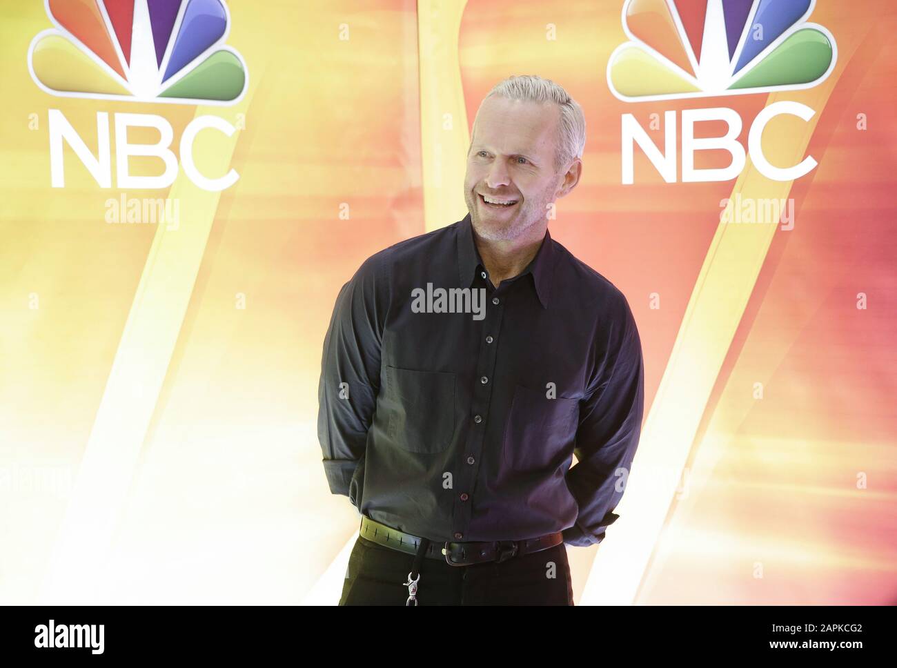 New York, Stati Uniti. 23rd Gen 2020. Bob Harper di 'The Biggest Loser' arriva sul tappeto rosso alla NBC Midseason New York Press Junket al Four Seasons Hotel New York Giovedi, 23 gennaio 2020 a New York City. Foto di John Angelillo/UPI Credit: UPI/Alamy Live News Foto Stock