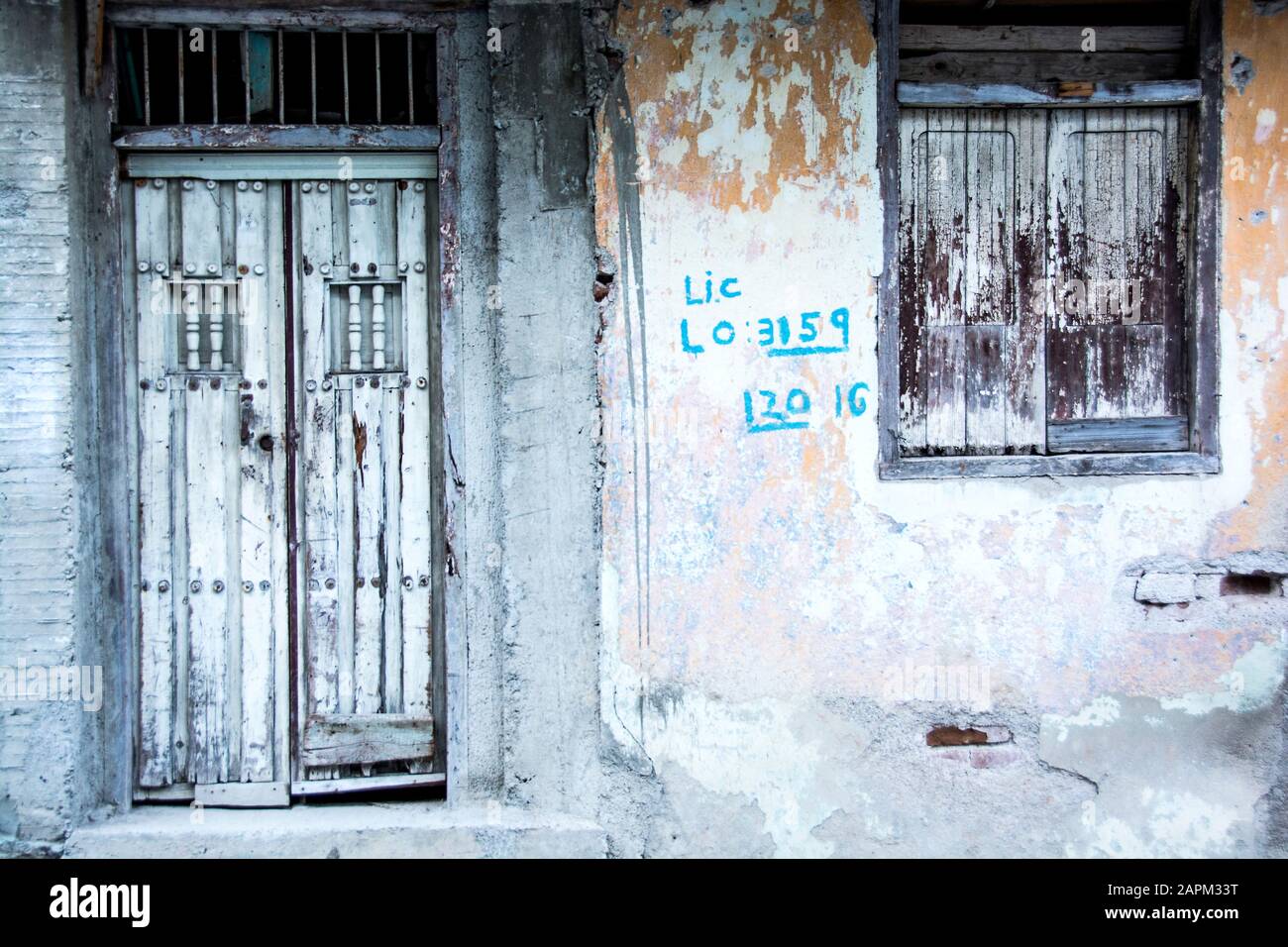 Santiago De Cuba, Cuba. Foto Stock