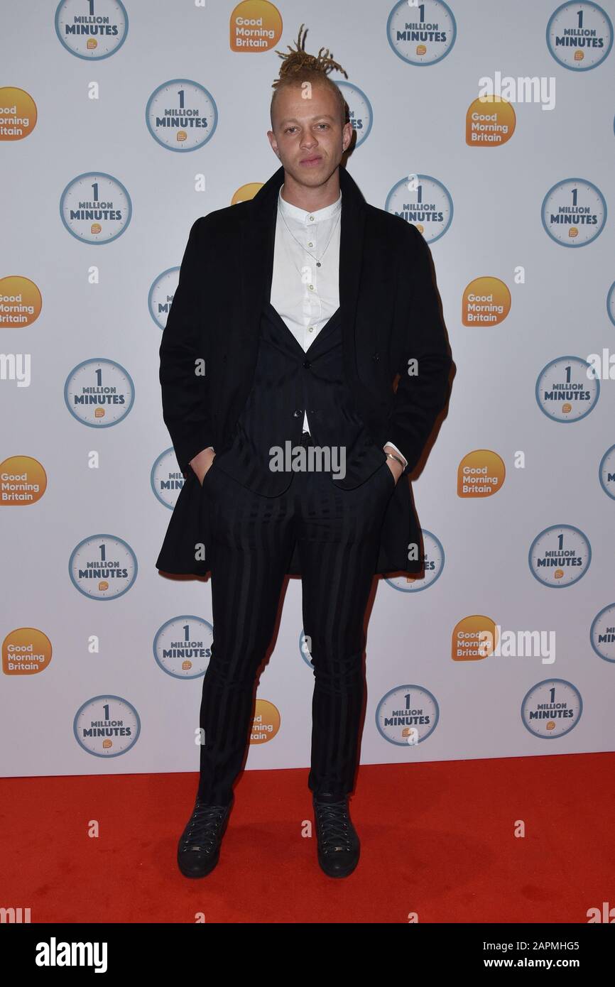 Londra, Regno Unito. 23rd Gen 2020. Chris Jammer partecipa Al Good Morning Britain 1 Million Minutes Awards presso il Television Centre di Londra. Credit: Sopa Images Limited/Alamy Live News Foto Stock