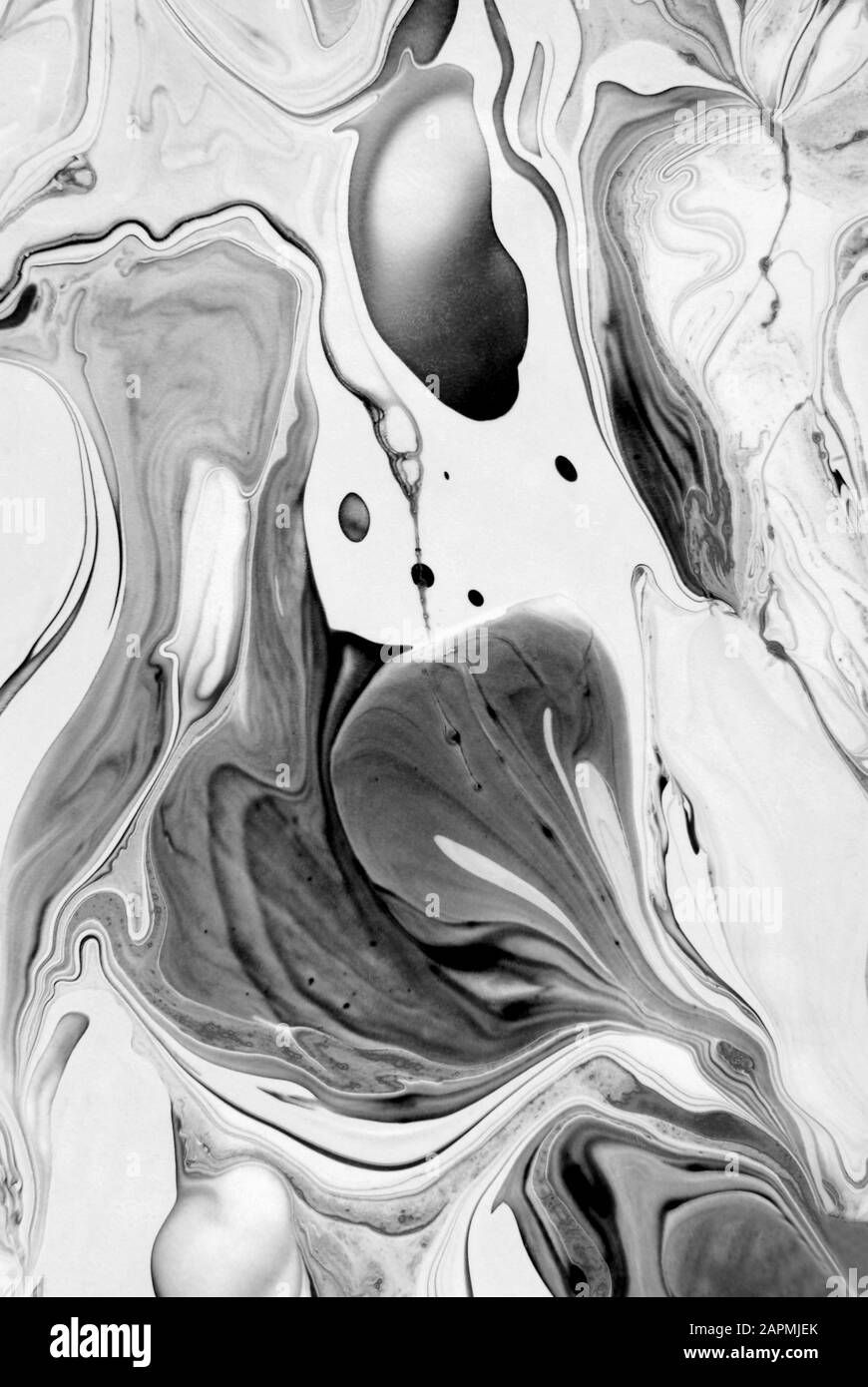 sfondo astratto grigio bianco e nero Foto Stock