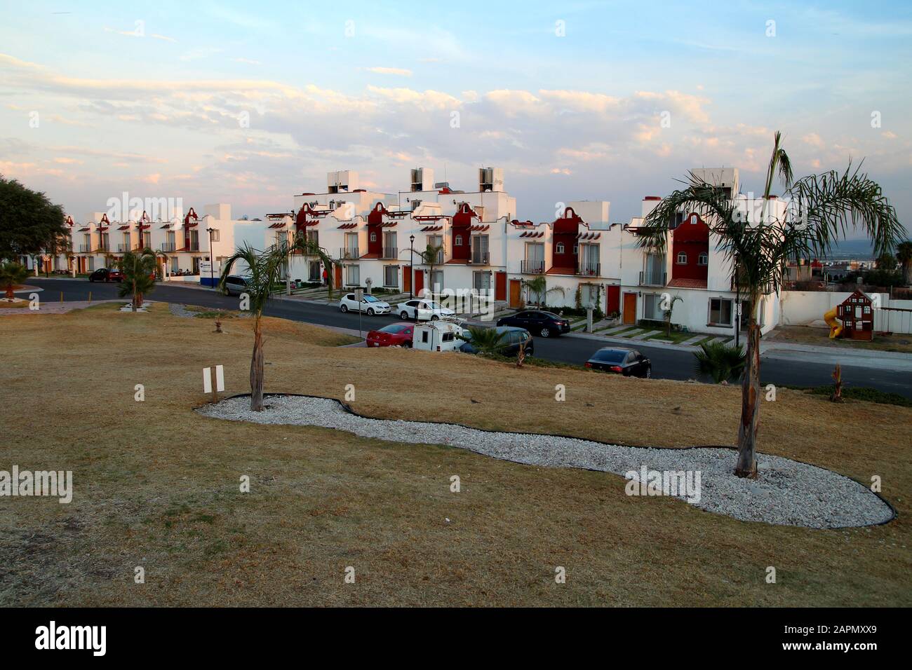 Condominio di appartamenti a Queretaro, Messico. Foto Stock