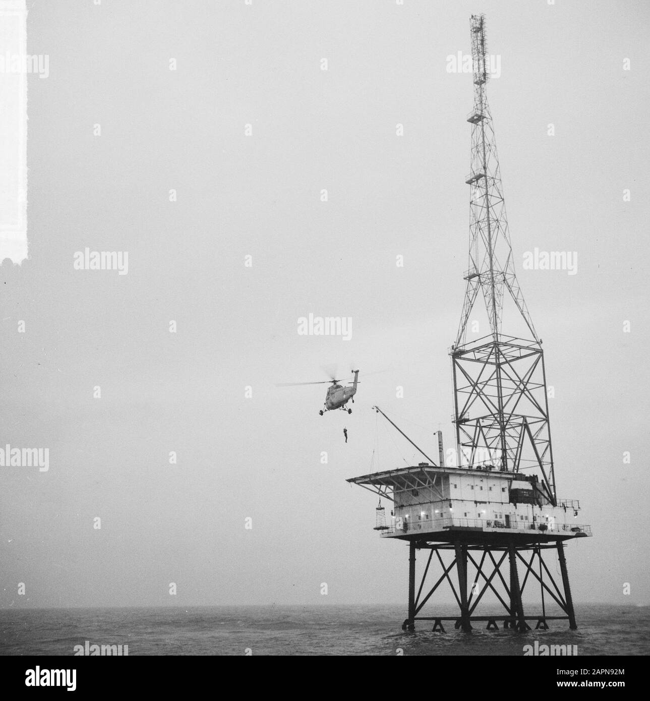 Isola REM occupata, Isola REM Data: 17 dicembre 1964 Parole Chiave: Occupazioni Nome dell'istituzione: Isola REM Foto Stock