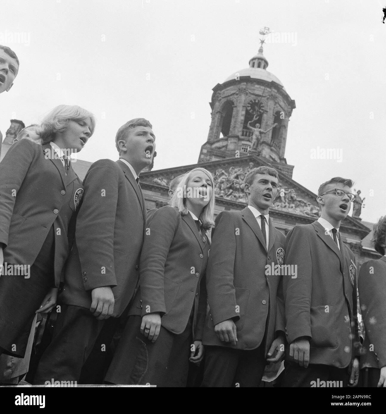 Gruppo vocale All Ohio Choir from VS pubblicato VOCAL performance de Dam Data: 23 Luglio 1965 Parole Chiave: Gruppi vocali Foto Stock