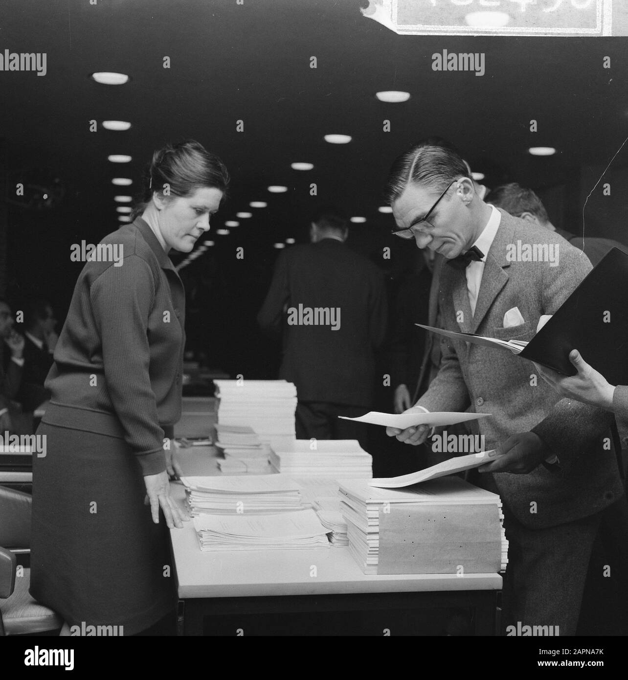 Assegnazione Rijkspostspaarbank Data: 1 Ottobre 1965 Parole Chiave: Banche Nome Istituto: Rijkspostspaarbank Foto Stock