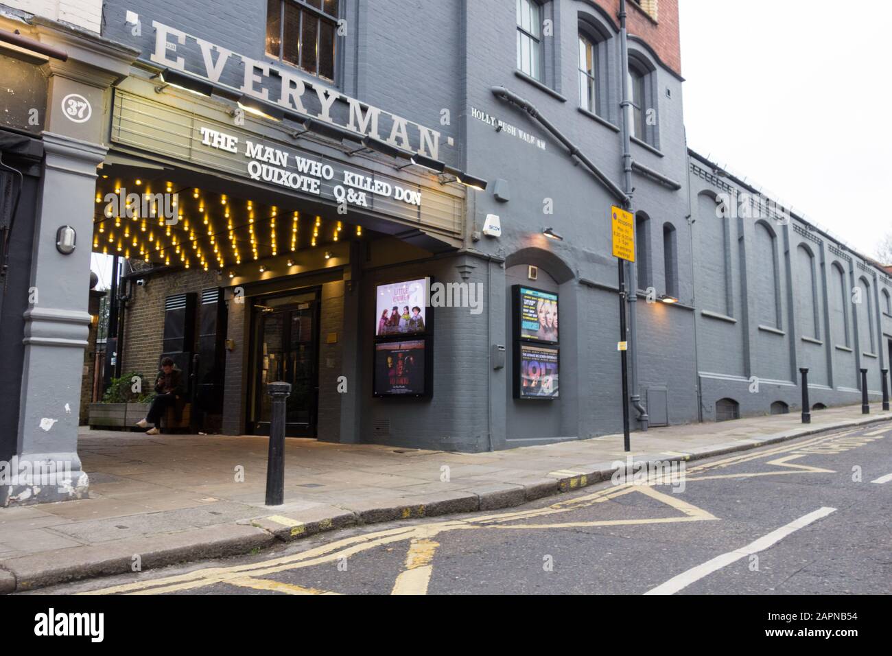 The Everyman Cinema su Heath Street, Hampstead, Londra, Inghilterra, Regno Unito Foto Stock