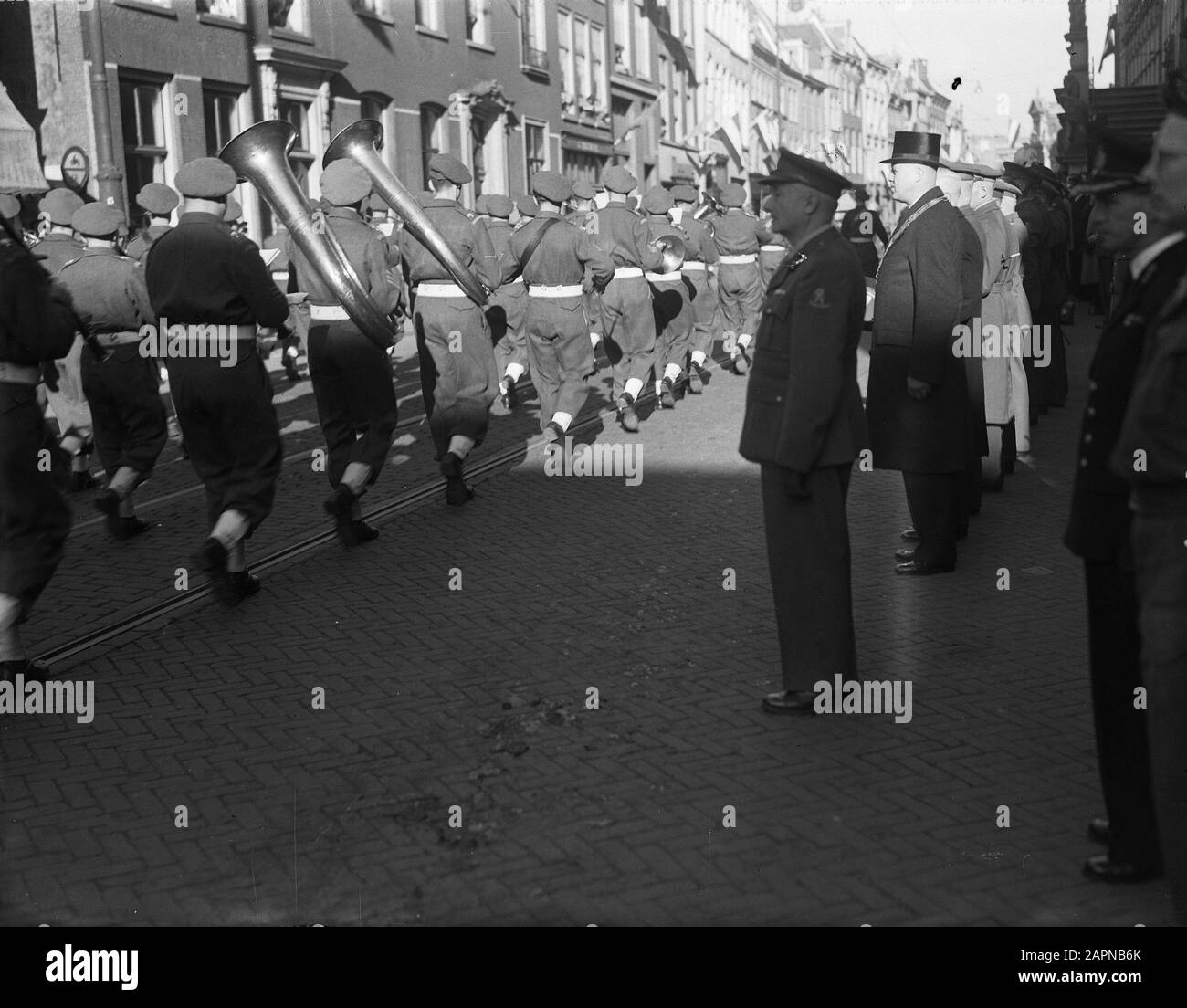 Leidens Verzet Data: 3 Ottobre 1947 Località: Leiden, Zuid-Holland Foto Stock