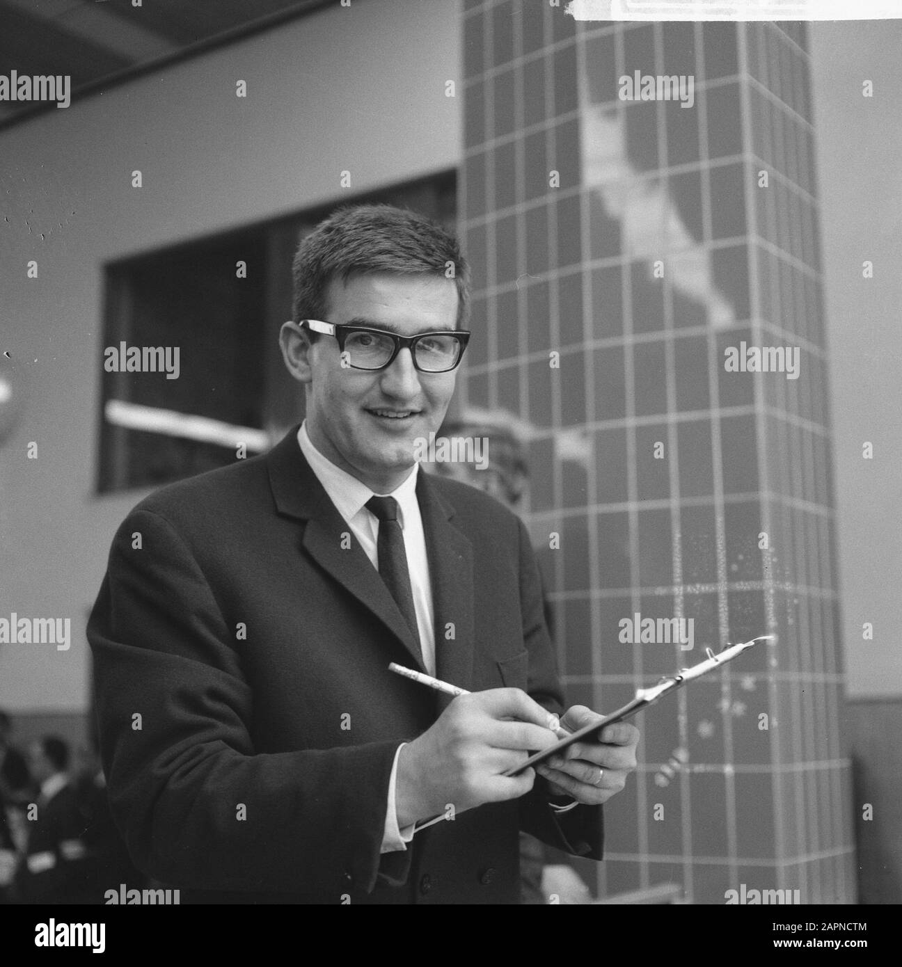 Gare Di Nuoto A Den Bosch, Rob Kerkhoven Data: 13 Marzo 1966 Luogo: Den Bosch Parole Chiave: Partite Di Nuoto Nome Personale: Kerkhoven, Rob Foto Stock