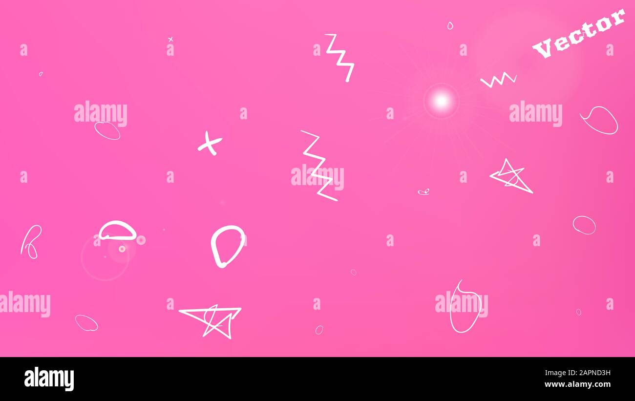 NET spazio fantasia. Trama di sfondo, non utilizzata. Mesh creativa di illustrazione colorifica. Di colore rosa. Una buona selezione di sfondo. Selecte colorato Illustrazione Vettoriale