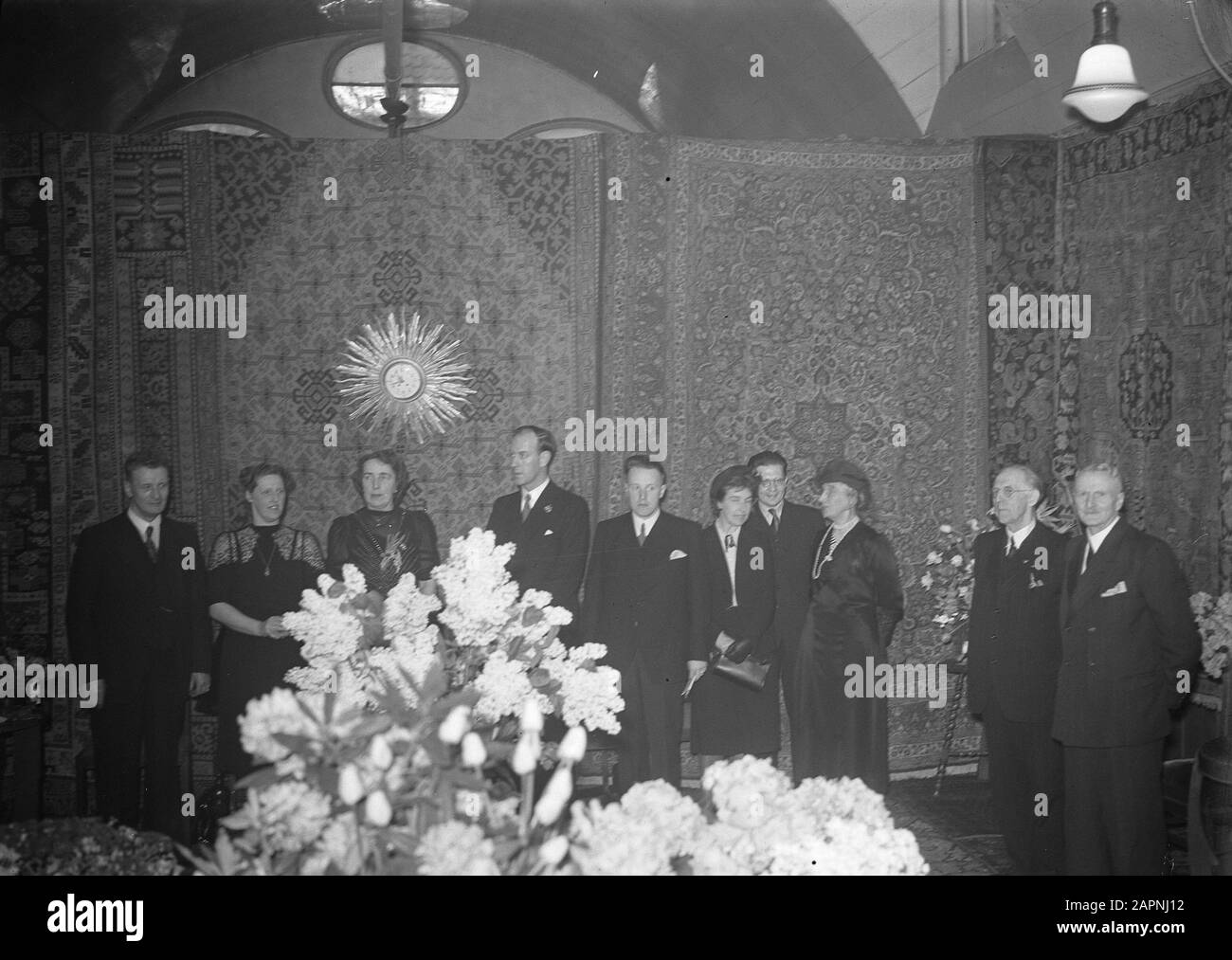 Reception Edificio D'Aste De Sun Data: 2 Maggio 1948 Parole Chiave: Ricevimenti Foto Stock