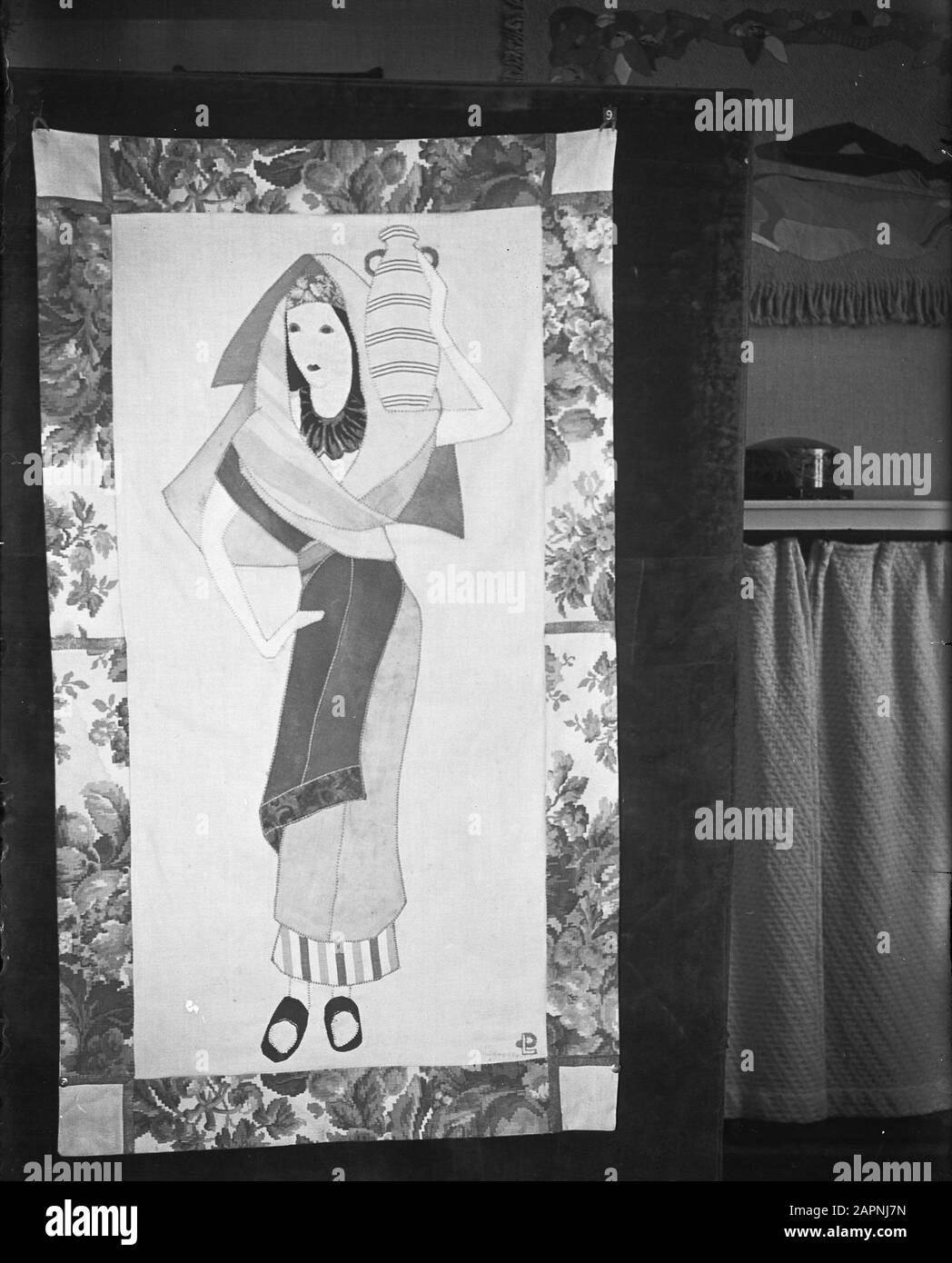 Arazzo Assegnazione Miss Biegel Data: 11 Maggio 1948 Parole Chiave: Assegnazioni Foto Stock