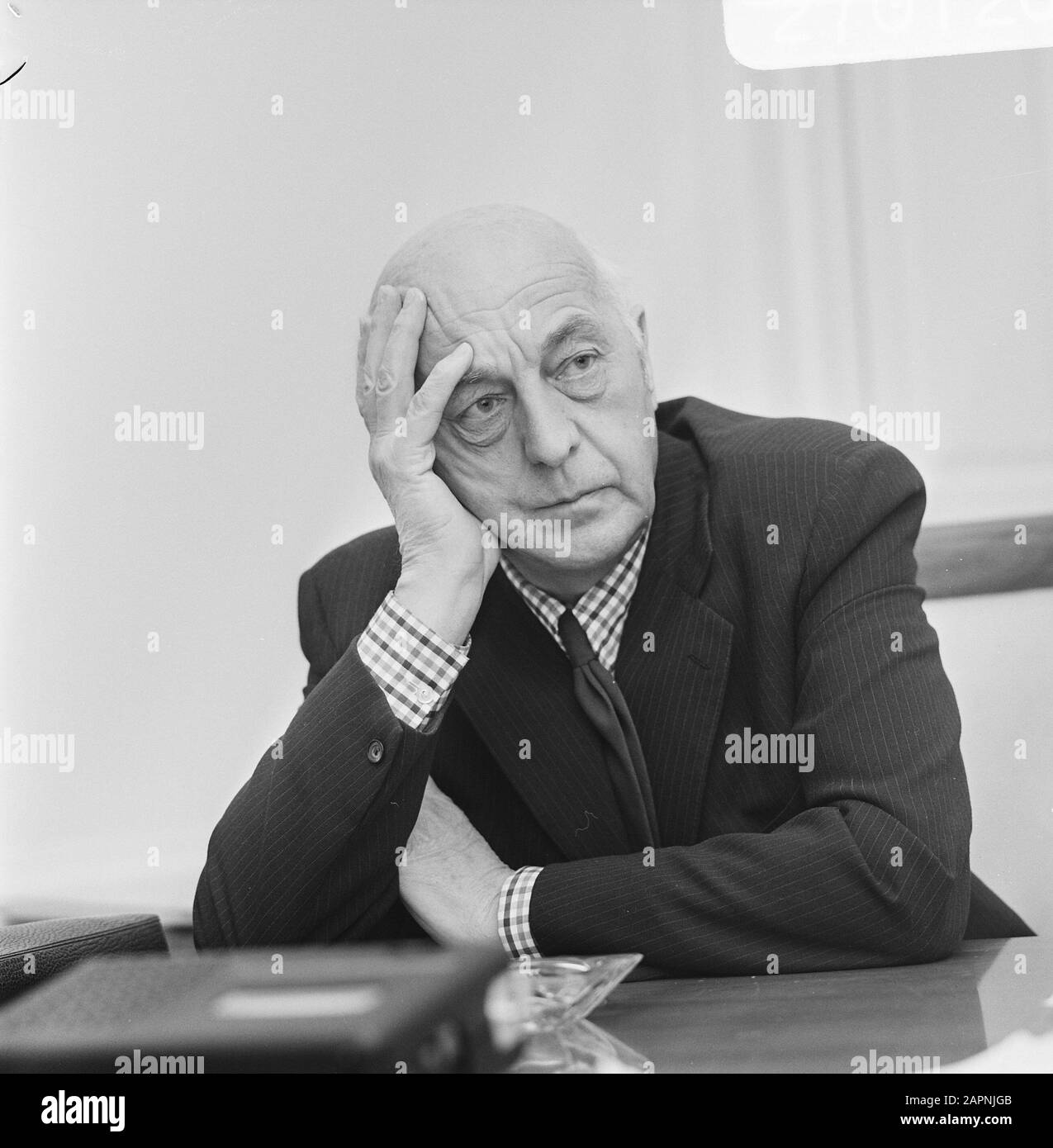 Sicco Mansholt Data: 19 Febbraio 1974 Parole Chiave: Ritratti Nome Personale: Mansholt, Sicco Foto Stock