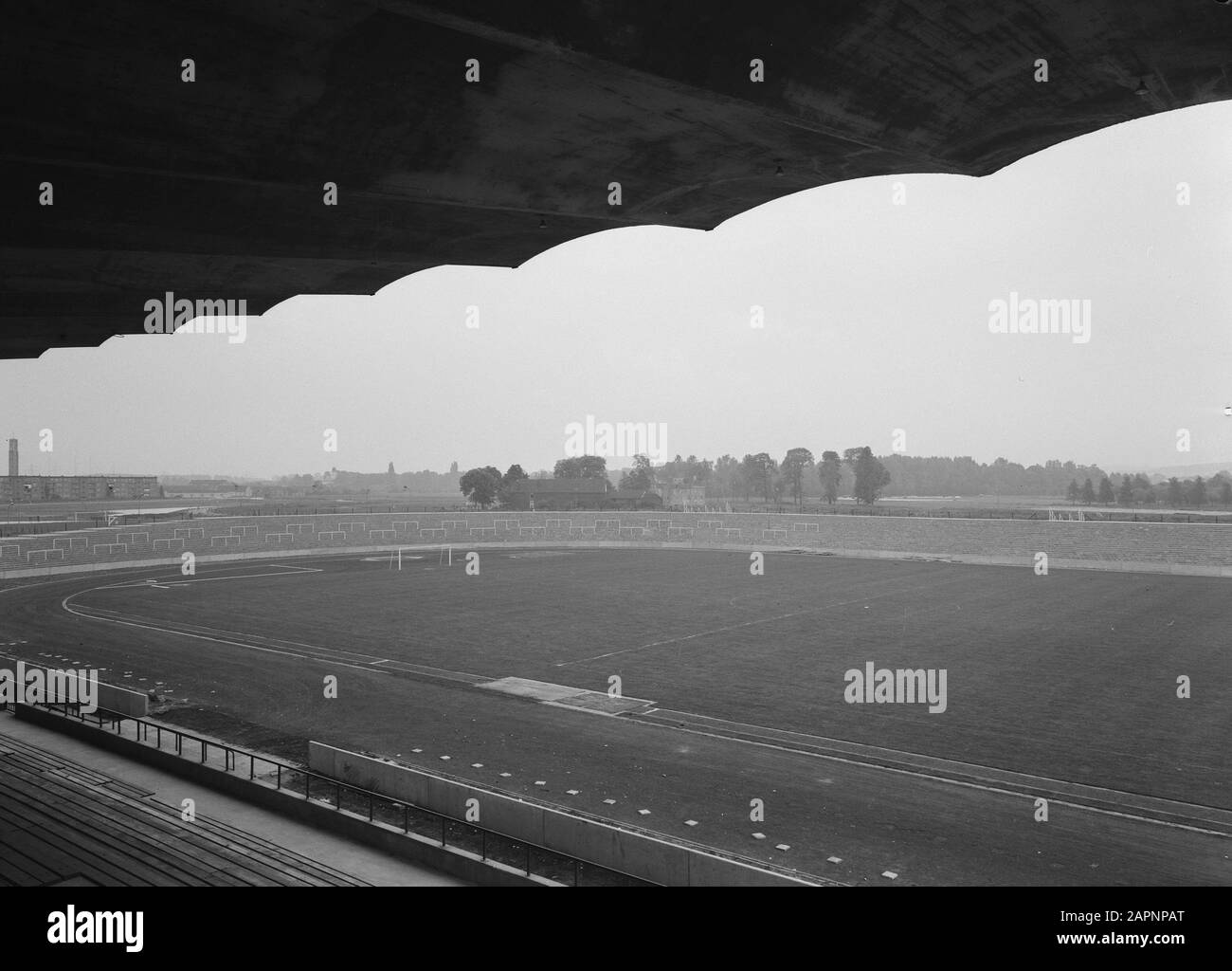 Negativo, nessuna foto Data: 1961 Parole Chiave: Campi di ricreazione, stadi, aeroporti ecc. Foto Stock
