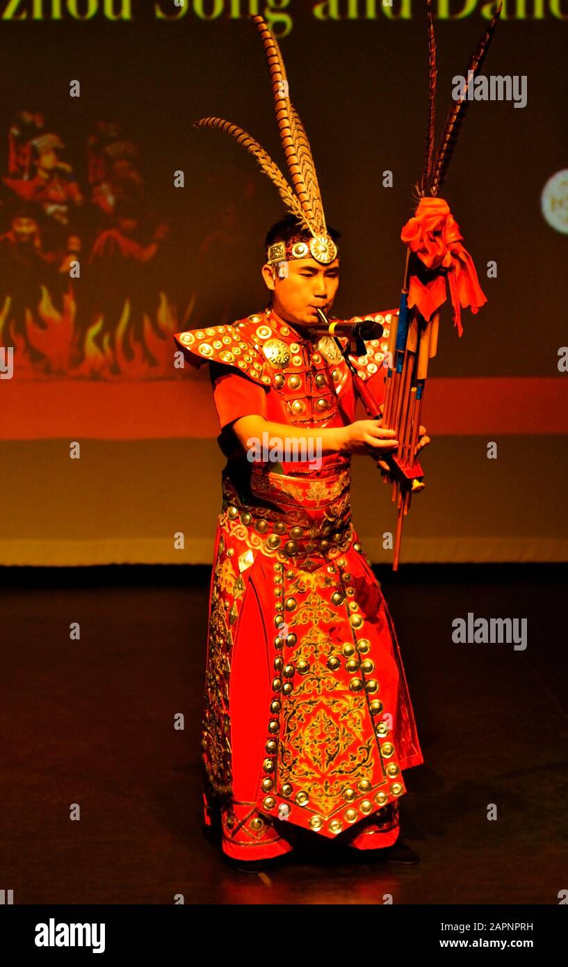 Guizhou Song And Dance Troupe Cina Foto Stock