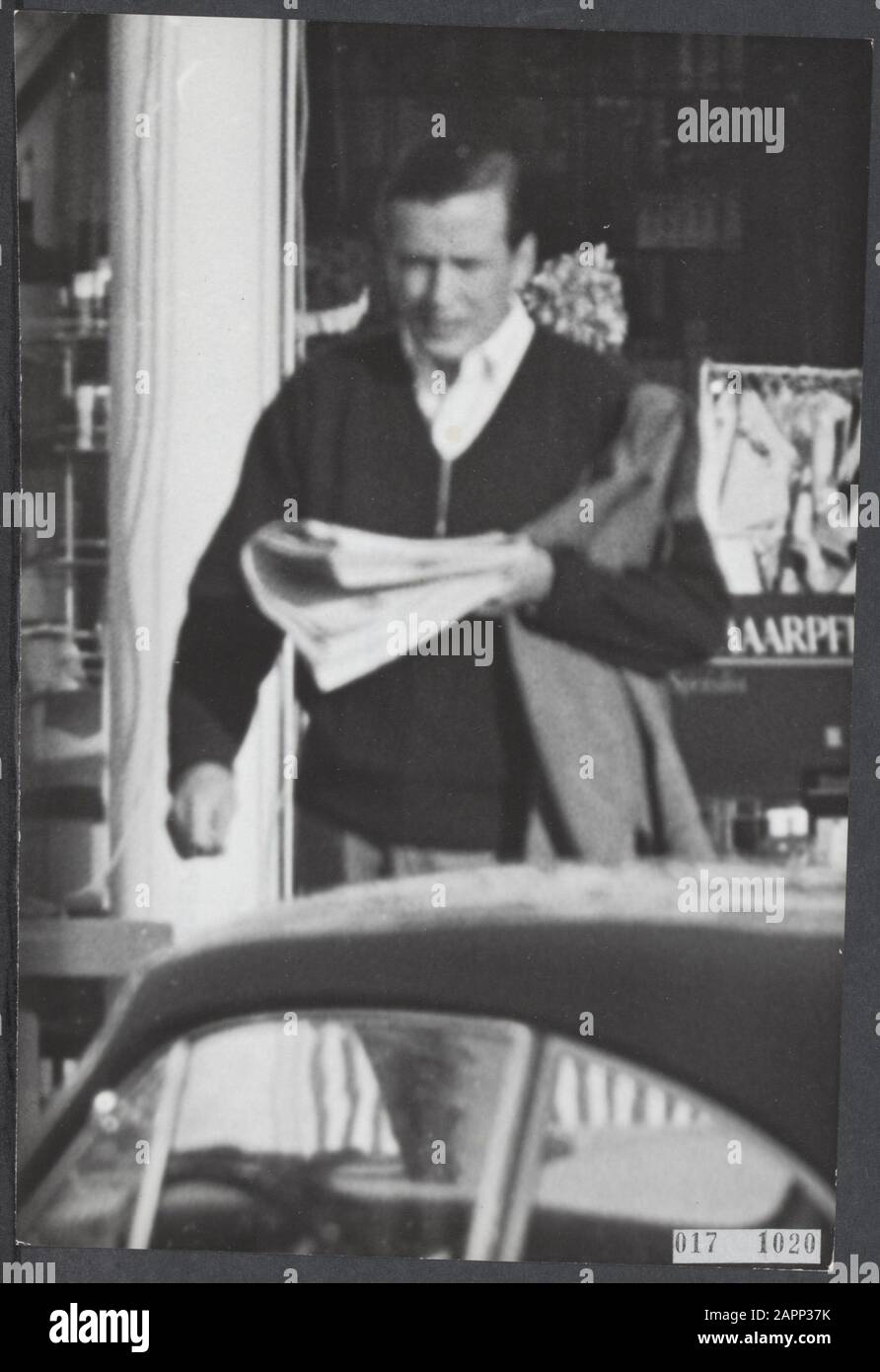 Foto sfocata Data: 19 Giugno 1965 Località: B.R.D., Bad Godesberg, Germania Parole Chiave: DEART, appartamenti, casa reale, principi Nome personale: Amsberg C.V. Vedi Claus, principe, Claus, principe Foto Stock