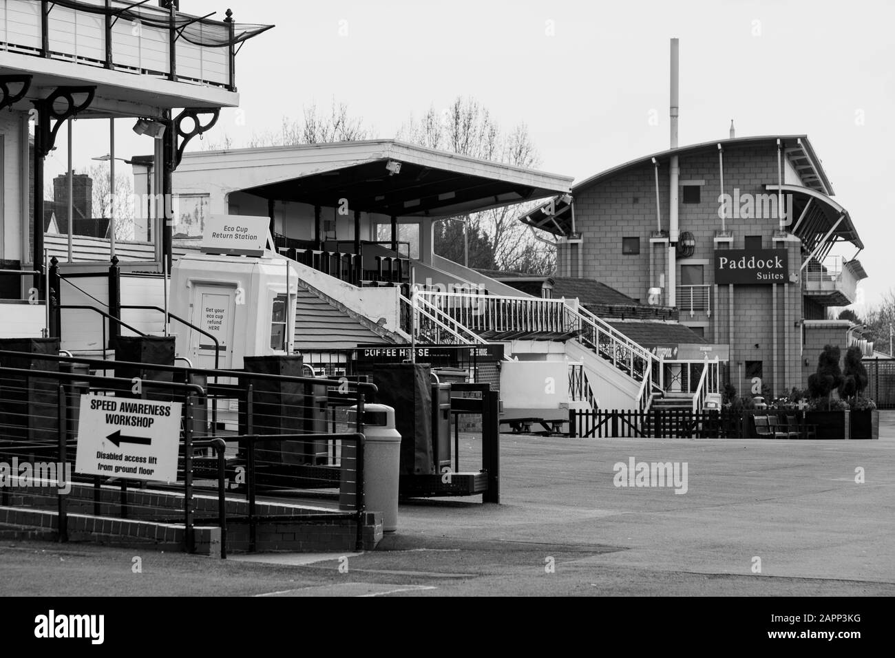 warwick racecourse warwickshire regno unito Foto Stock