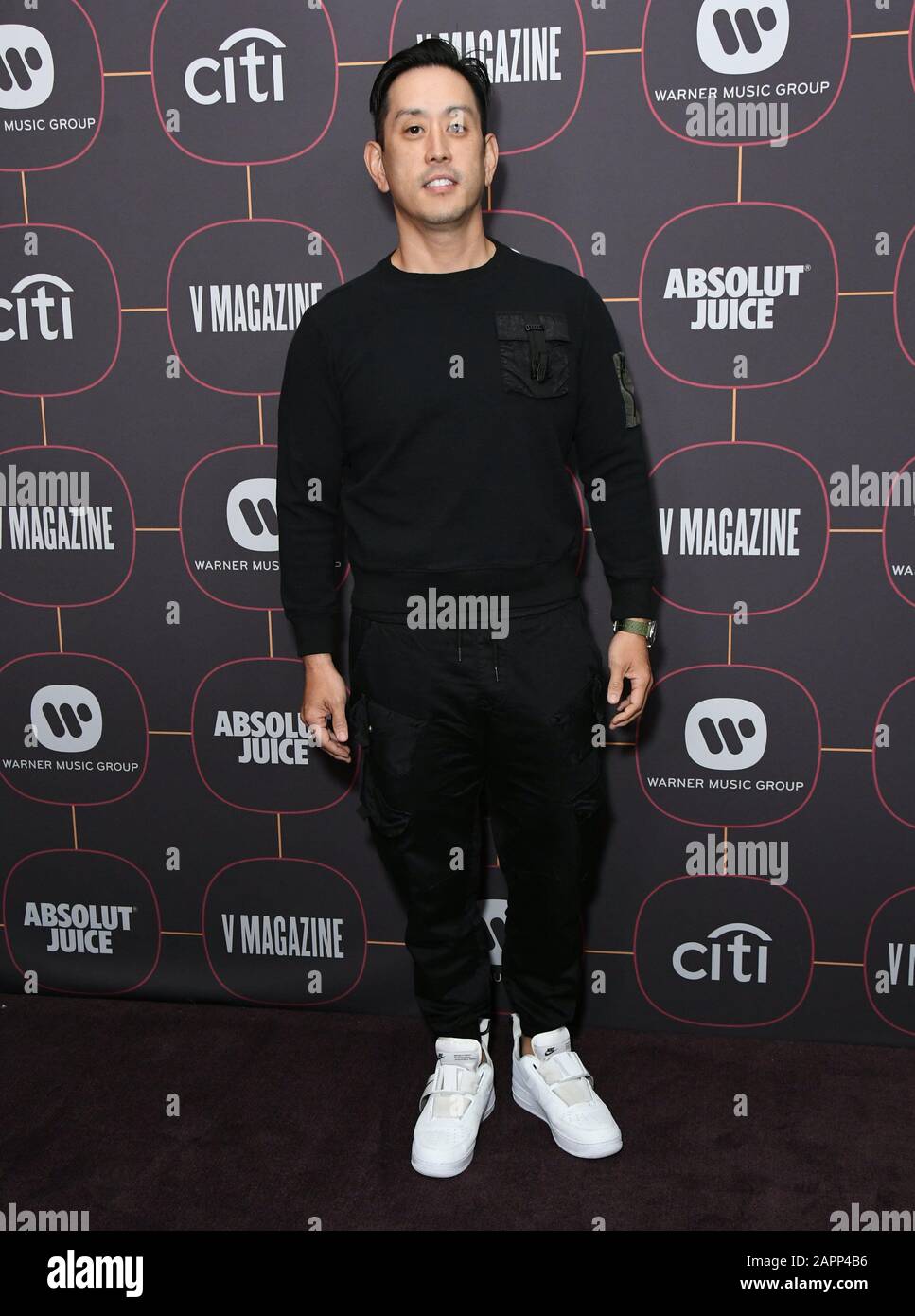 Hollywood, California, Stati Uniti. 23rd Gen 2020. Joe Hahn. Warner Music Group Pre-Grammy Party 2020 Si È Tenuto Presso L'Hollywood Athletic Club. Photo Credit: Birdie Thompson/Admedia /Mediapunch Credit: Mediapunch Inc/Alamy Live News Foto Stock