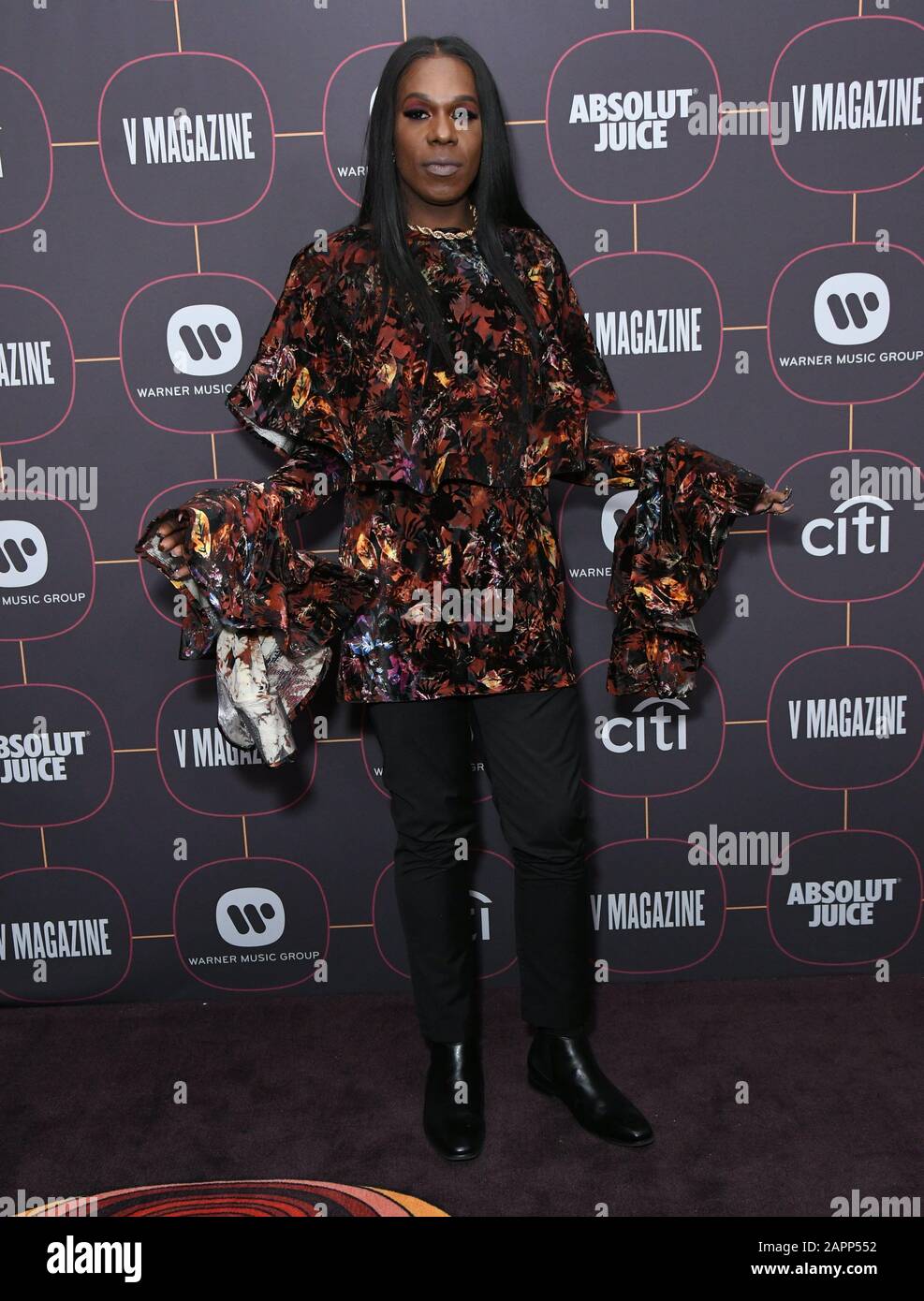 Hollywood, California, Stati Uniti. 23rd Gen 2020. Big Freedia. Warner Music Group Pre-Grammy Party 2020 Si È Tenuto Presso L'Hollywood Athletic Club. Photo Credit: Birdie Thompson/Admedia /Mediapunch Credit: Mediapunch Inc/Alamy Live News Foto Stock