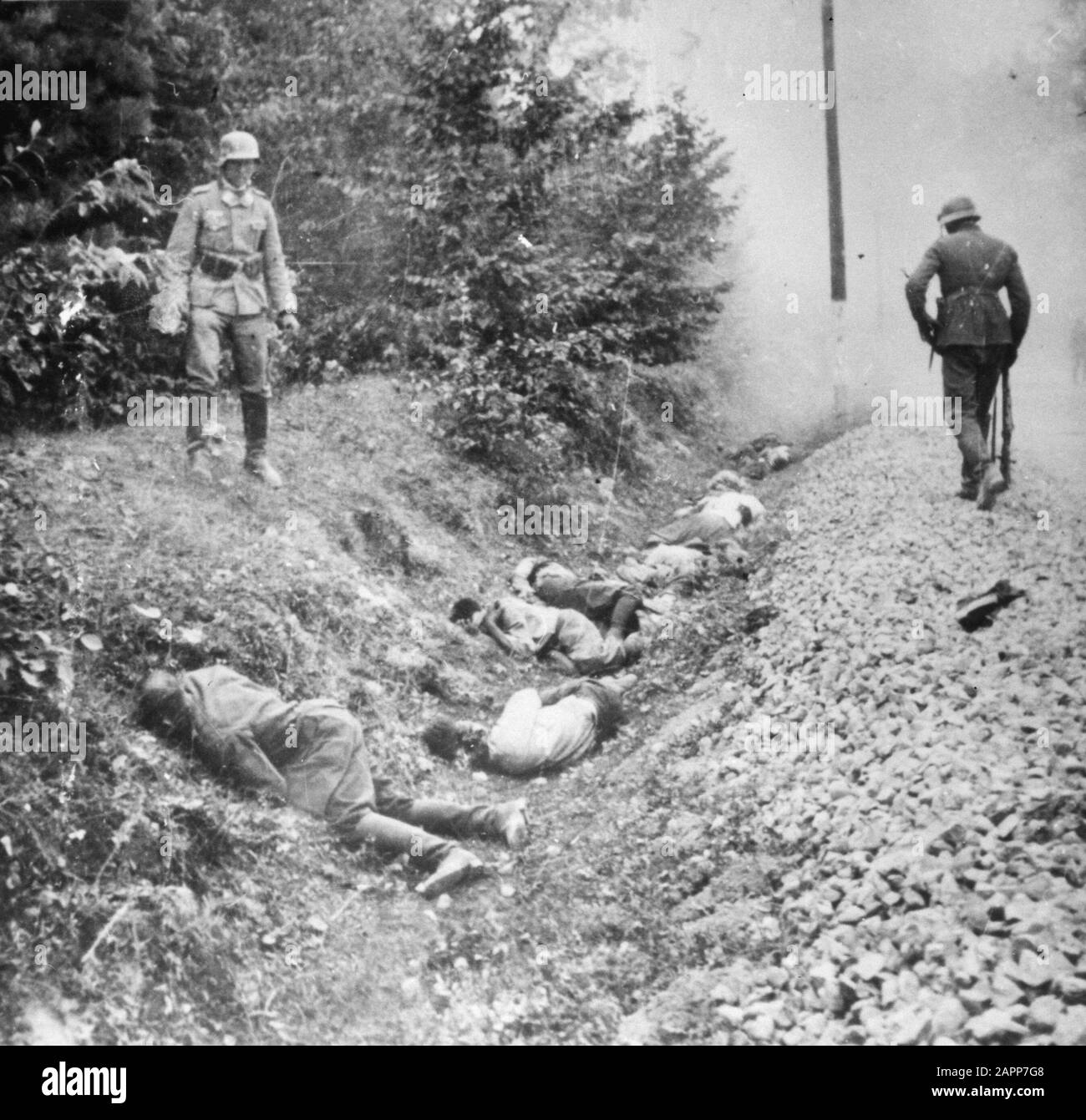 Invasione Tedesca Della Polonia 1939 Data: 3 Settembre 1964 Luogo: Polonia Parole Chiave: Soldati Foto Stock