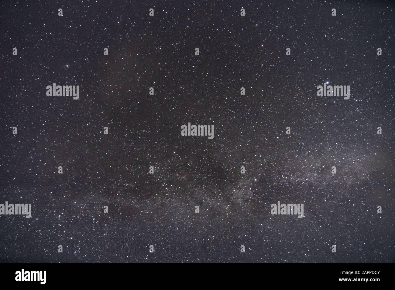 Milky Way sul cielo islandese durante l'estate di settembre 2018 Foto Stock