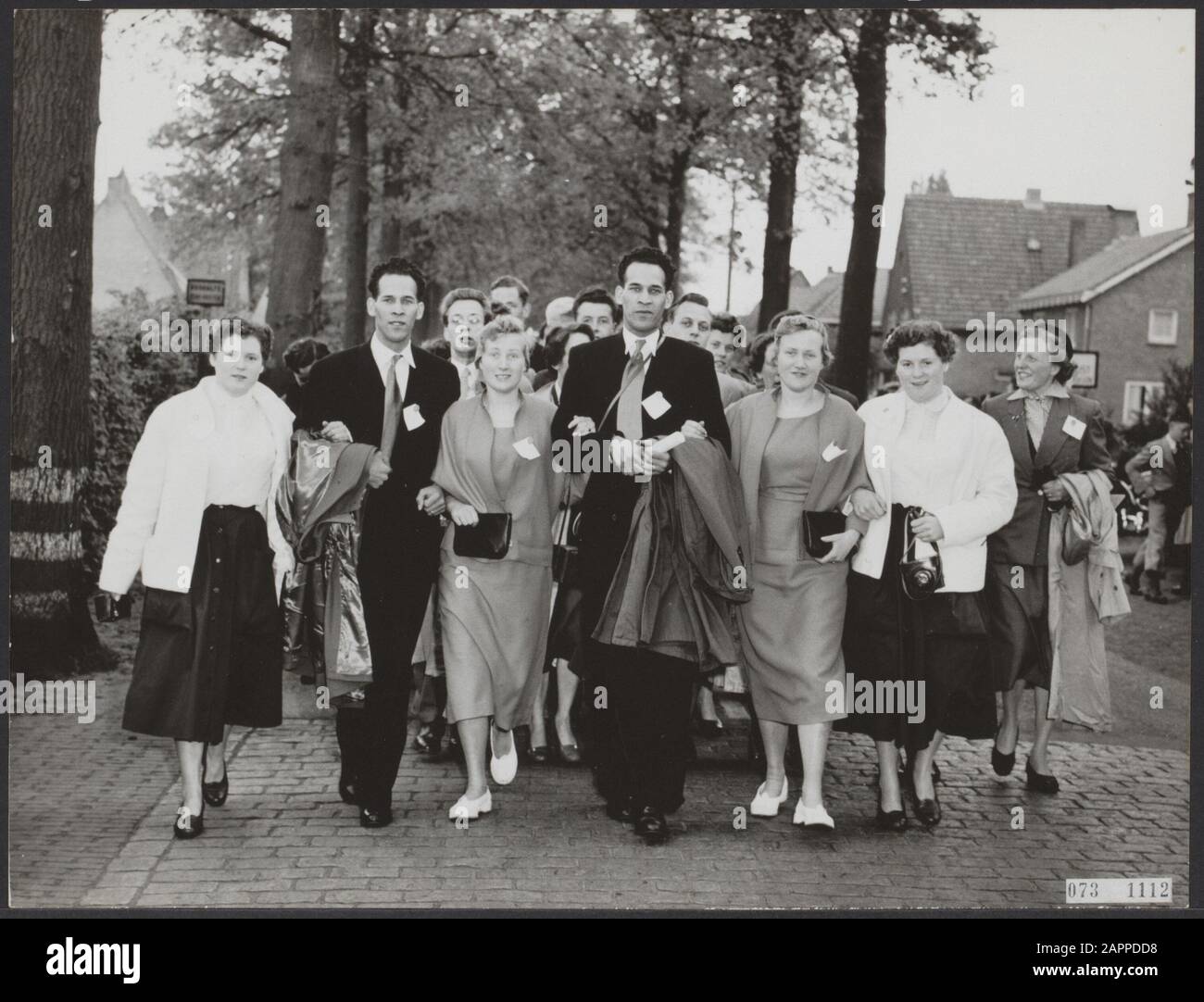 International Gemini Congress At Oirschot Data: 22 Maggio 1955 Località: Oirschot Parole Chiave: Congressi, Gemelli Foto Stock