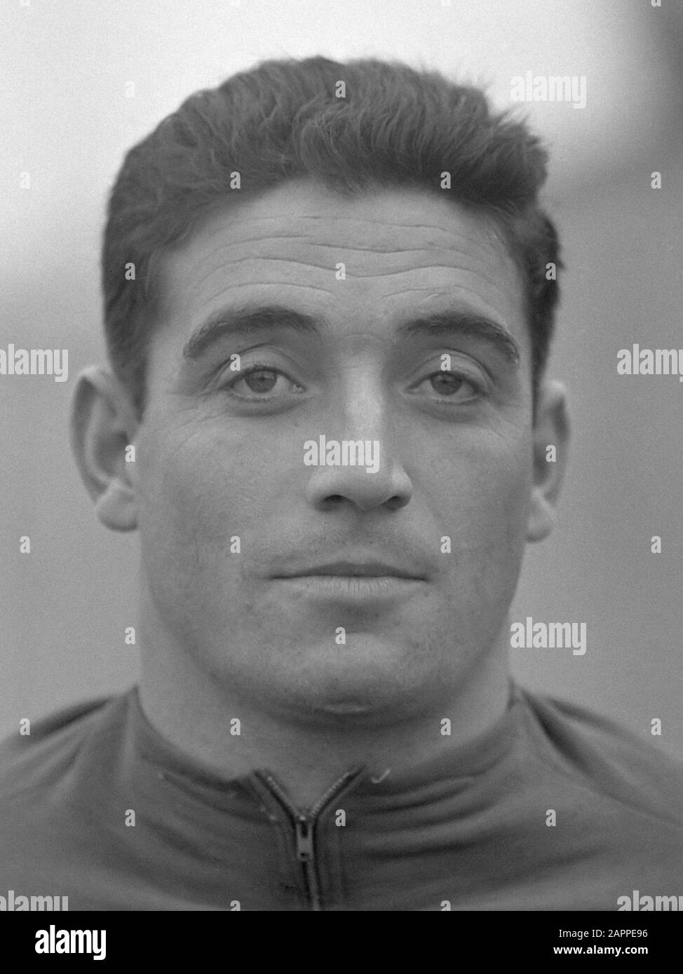Excelsior tegen Elinkwijk 2-3. Marquitos (Excelsior) 27 ottobre 1963 Foto Stock